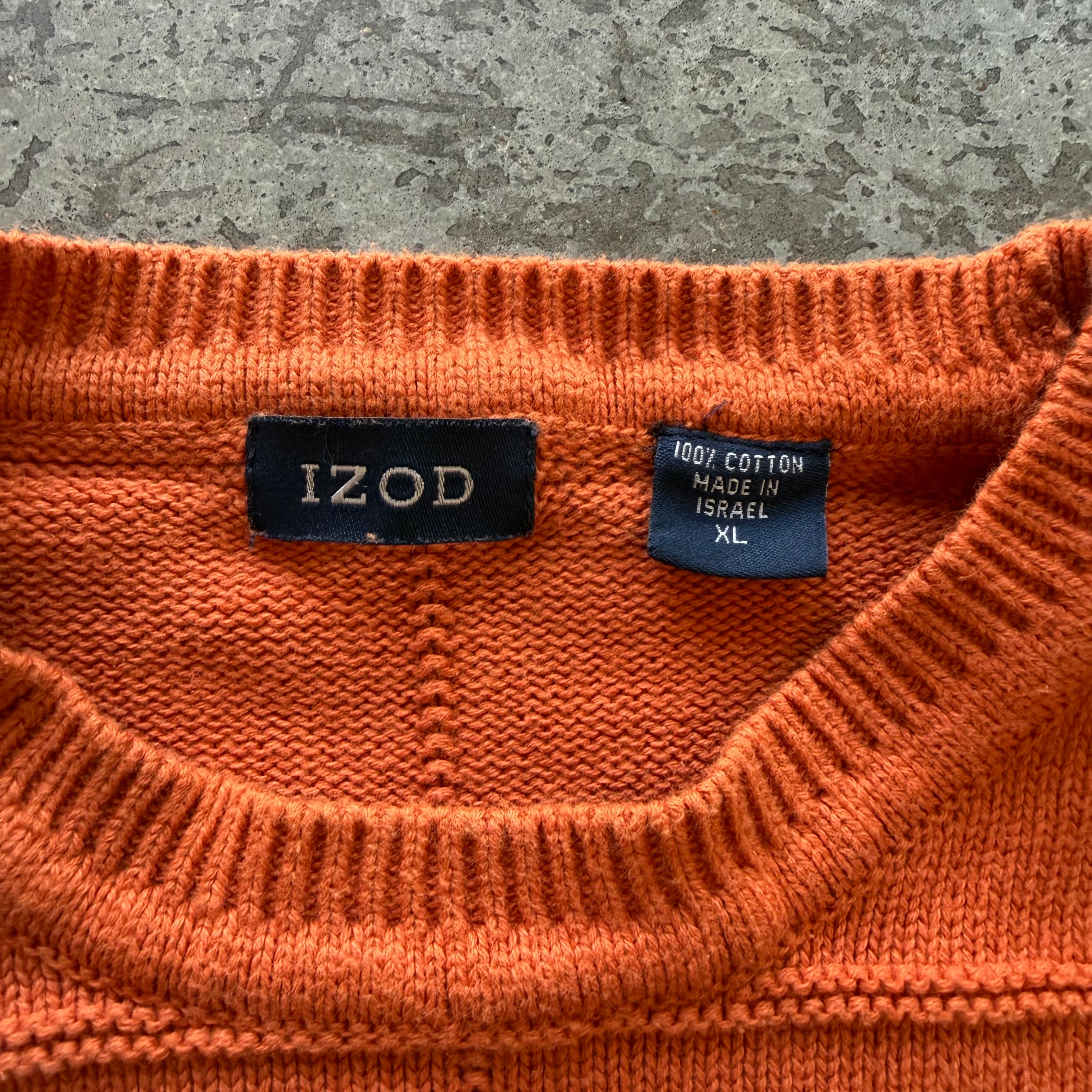 XL 90s Izod Knit Sweater