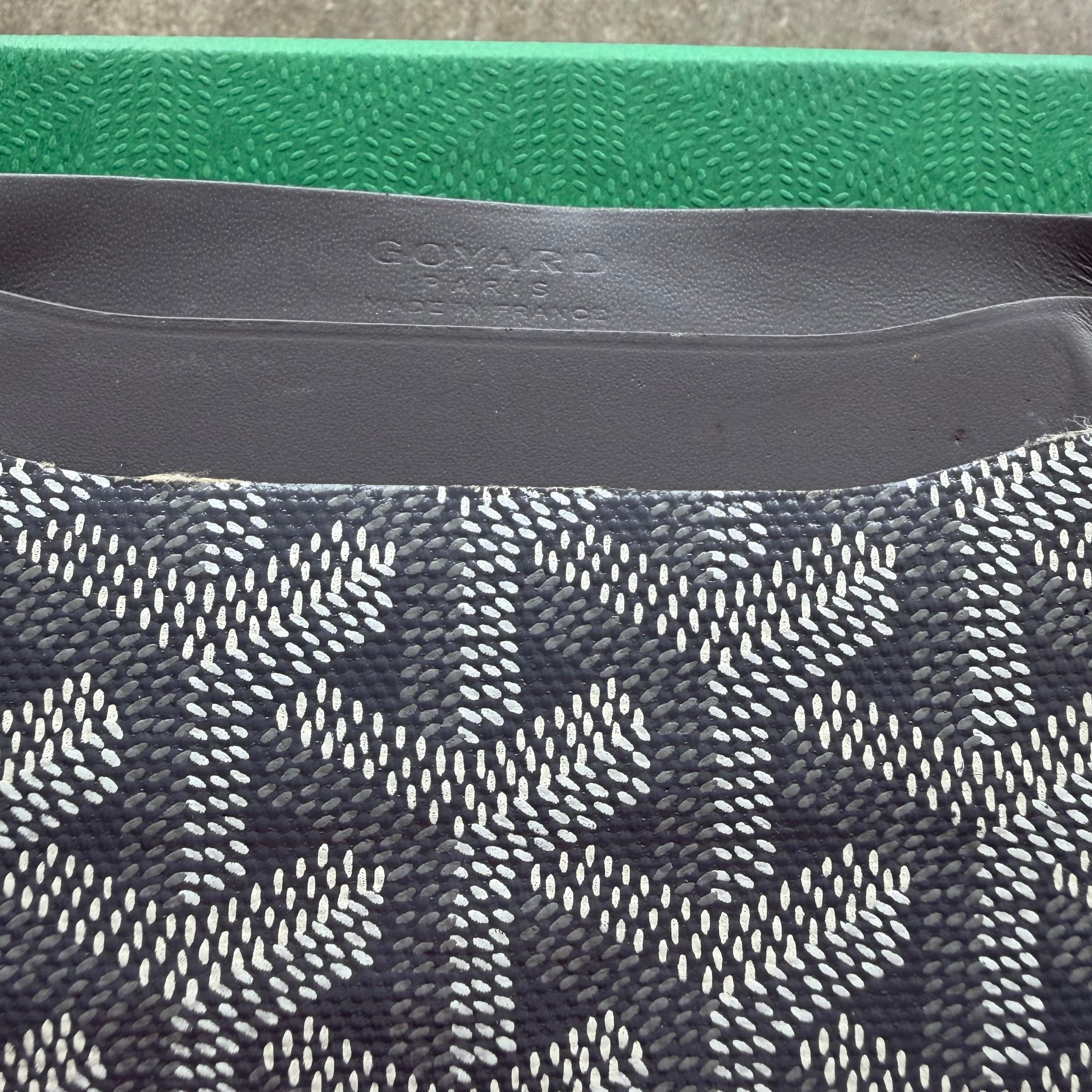 Goyard St Sulpice Card Holder Gray