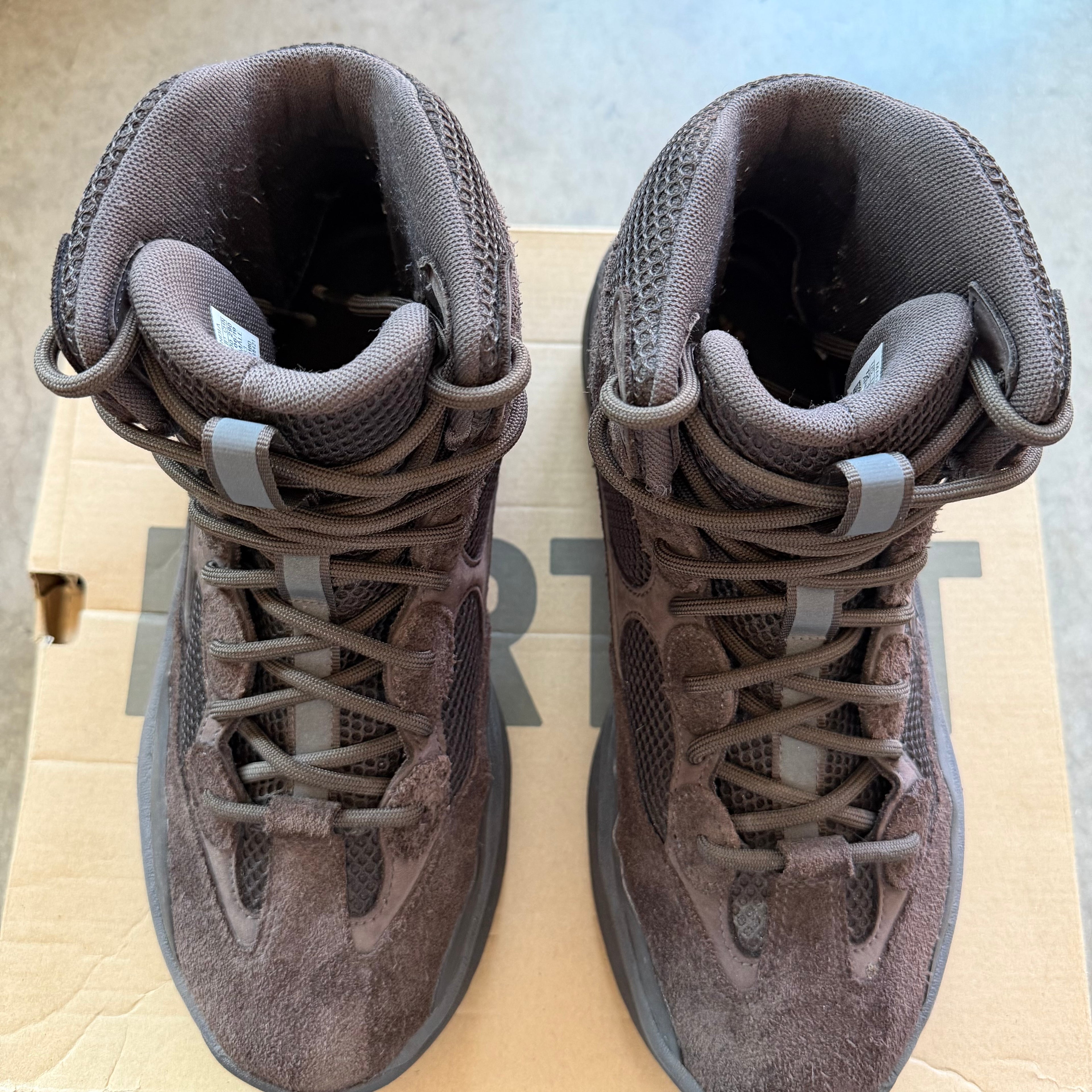 12 Used YZY x Adidas Desert Boot Oil