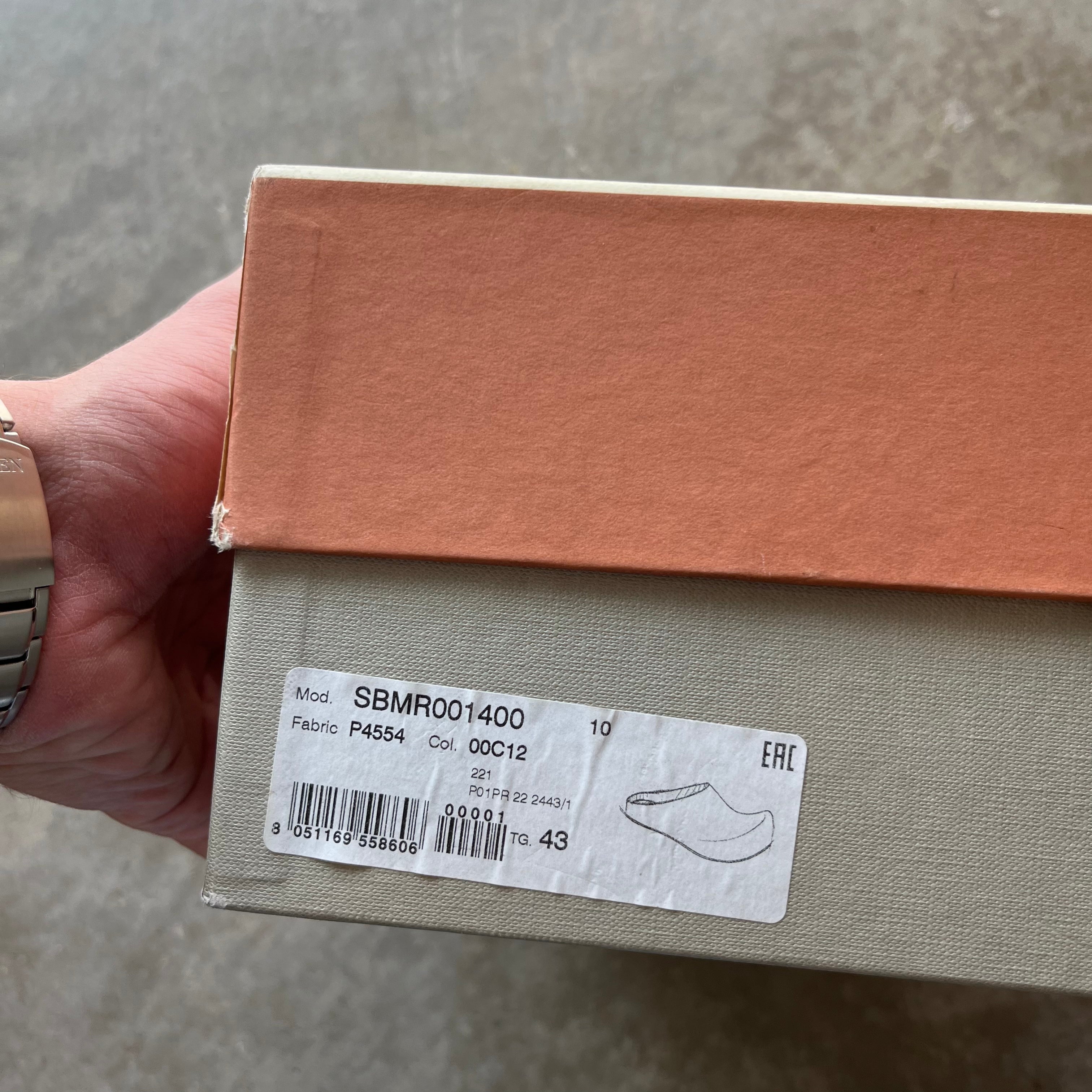 43eu Used Pink Leather Marni Slides