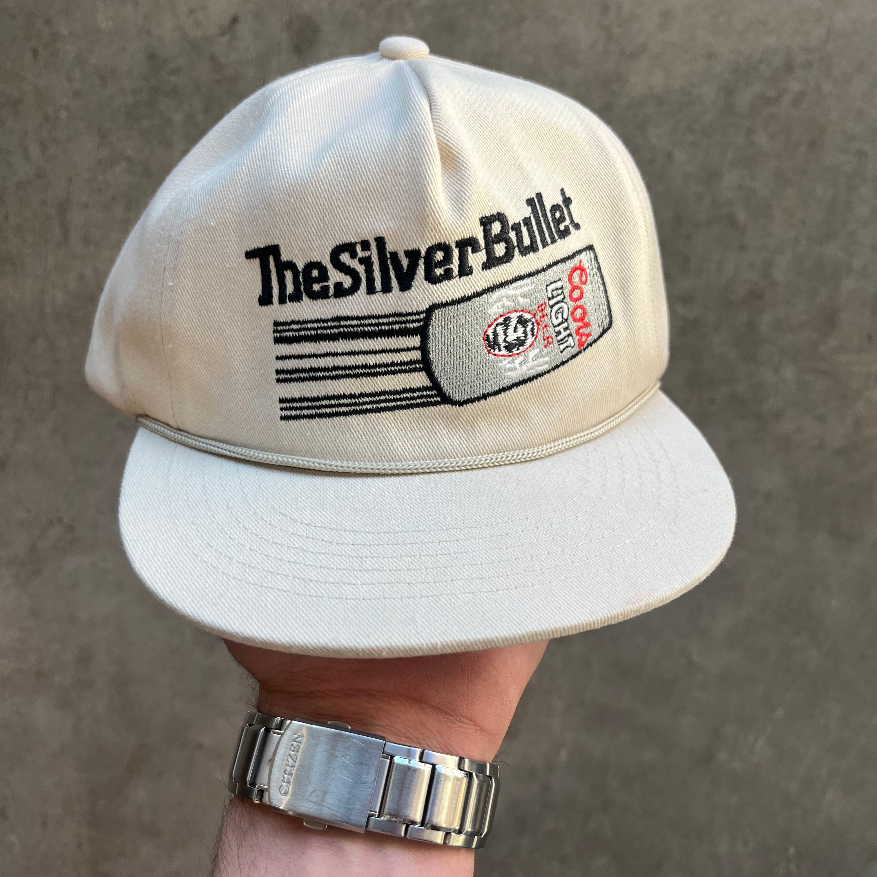 Coors Silver Bullet Rope Hat