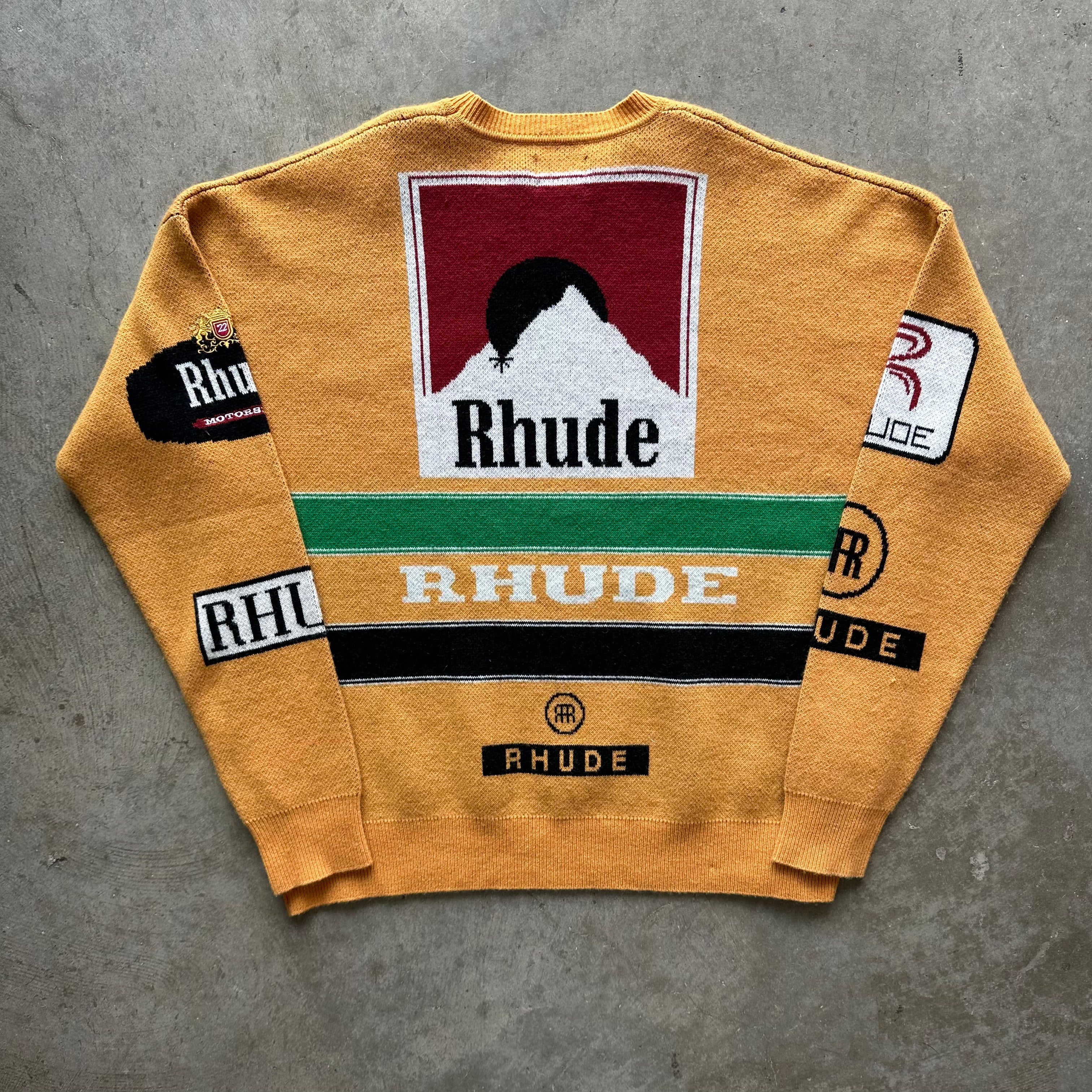 XL Rhude Intarsia Knit Sweater