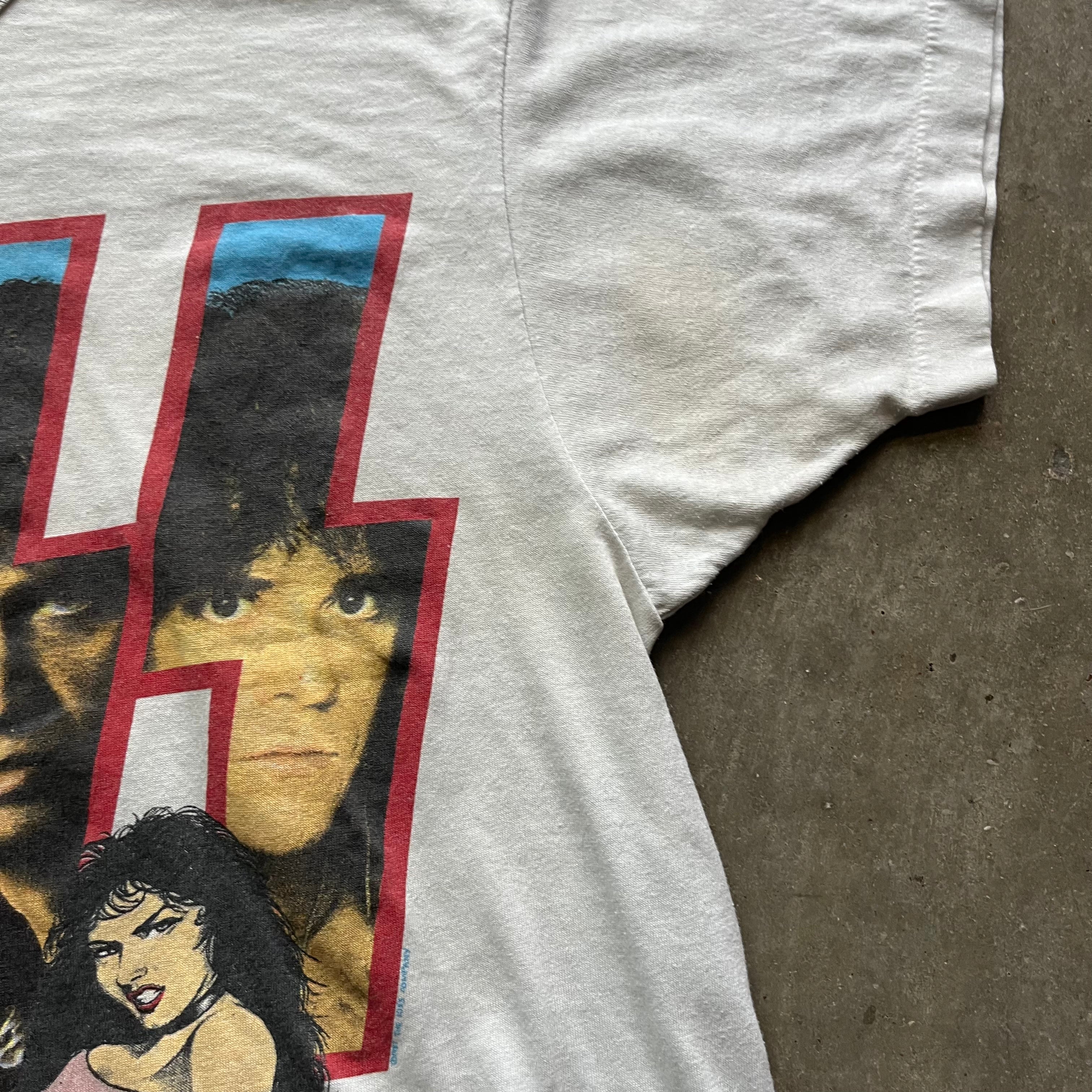 1987 Kiss Tour Tee