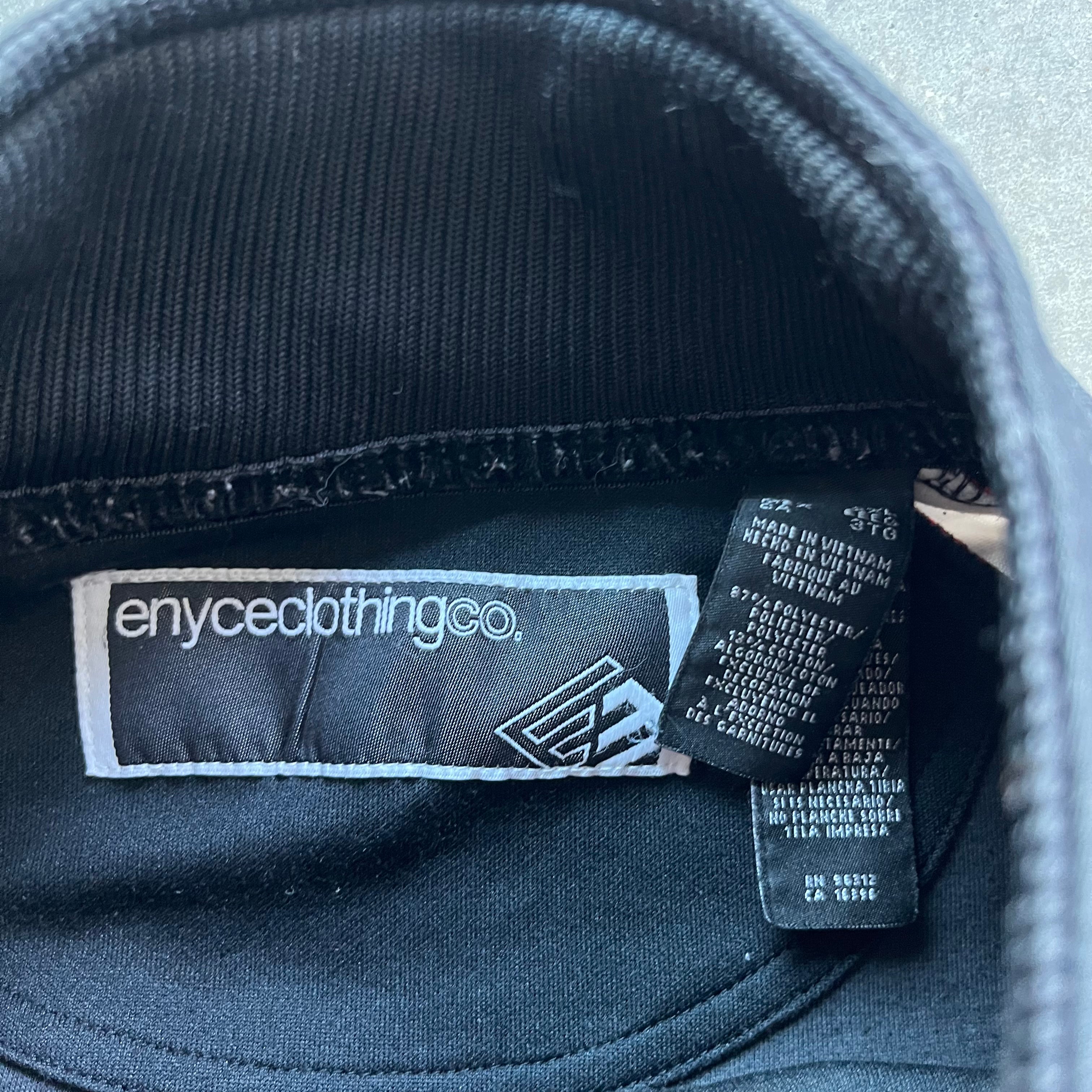 XXXL Y2K Black Enyce Full Zip
