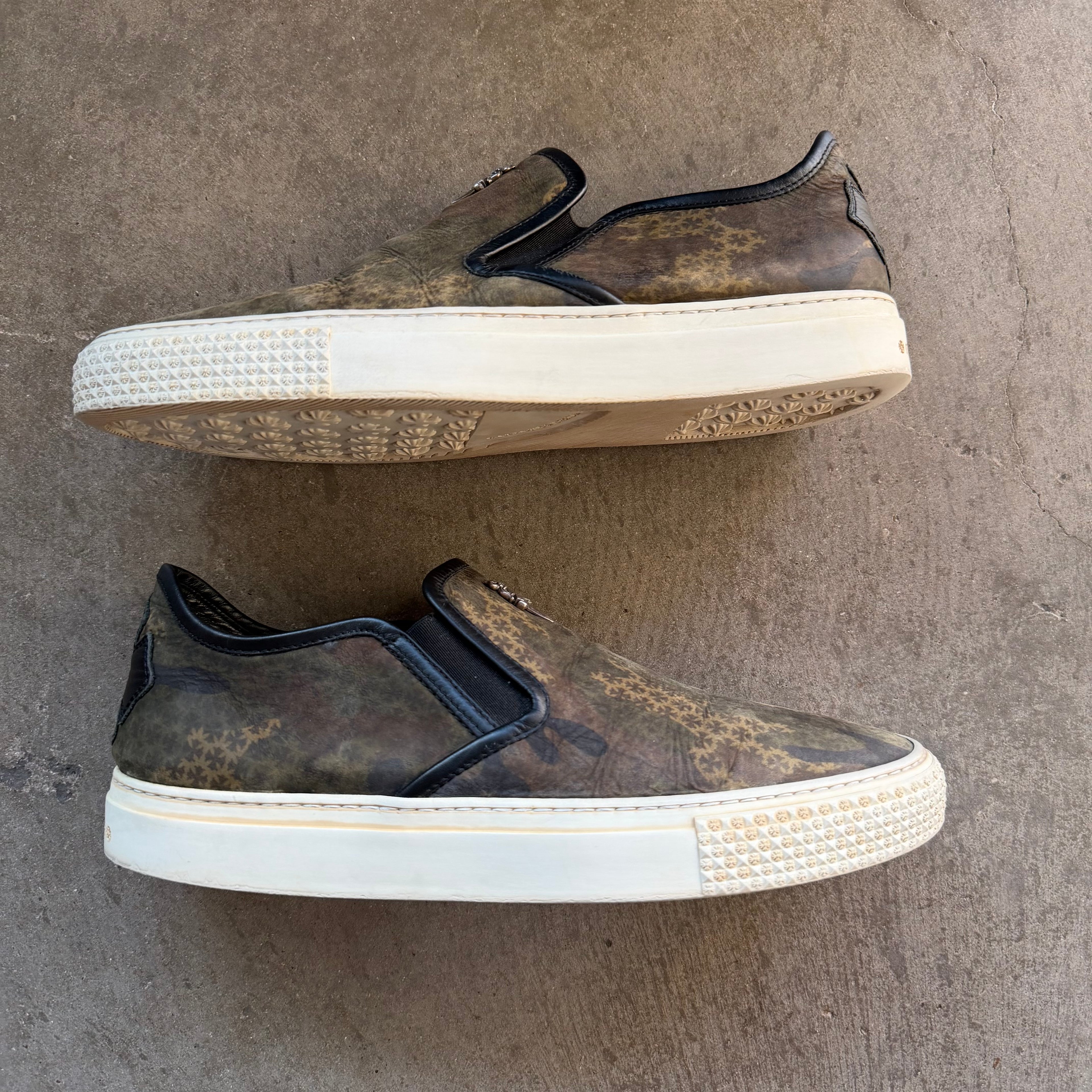 8 Used Chrome Hearts Dagger Slip On Sneaker