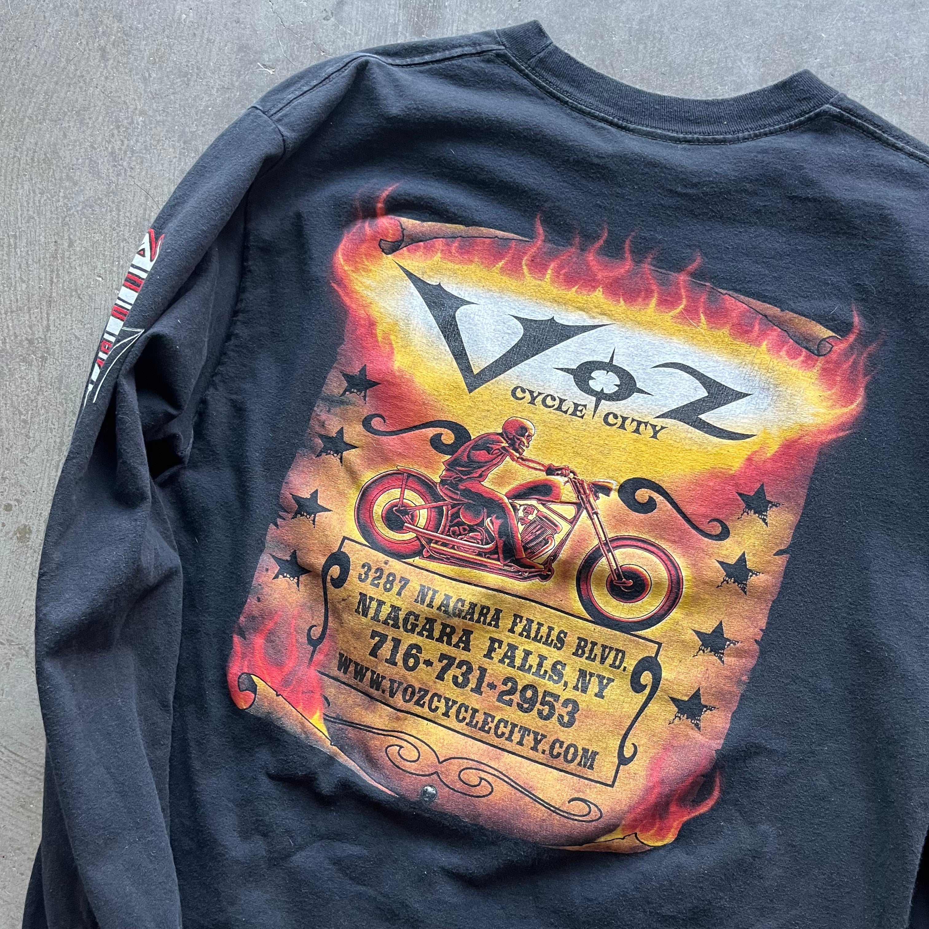 L 08 Ride or Die Motorcycle Longsleeve