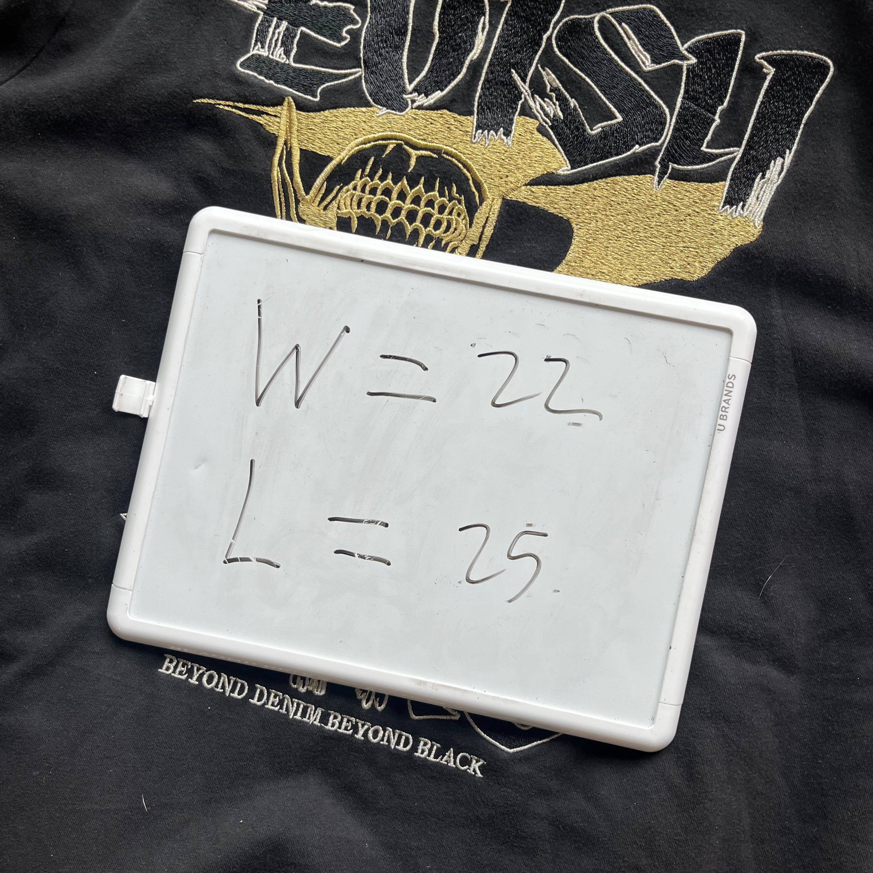 XL Gold Evisu Kuro Hoodie