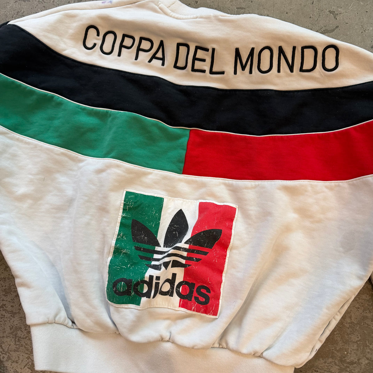 S 90s Italy Coppa Del Mondo Crewneck