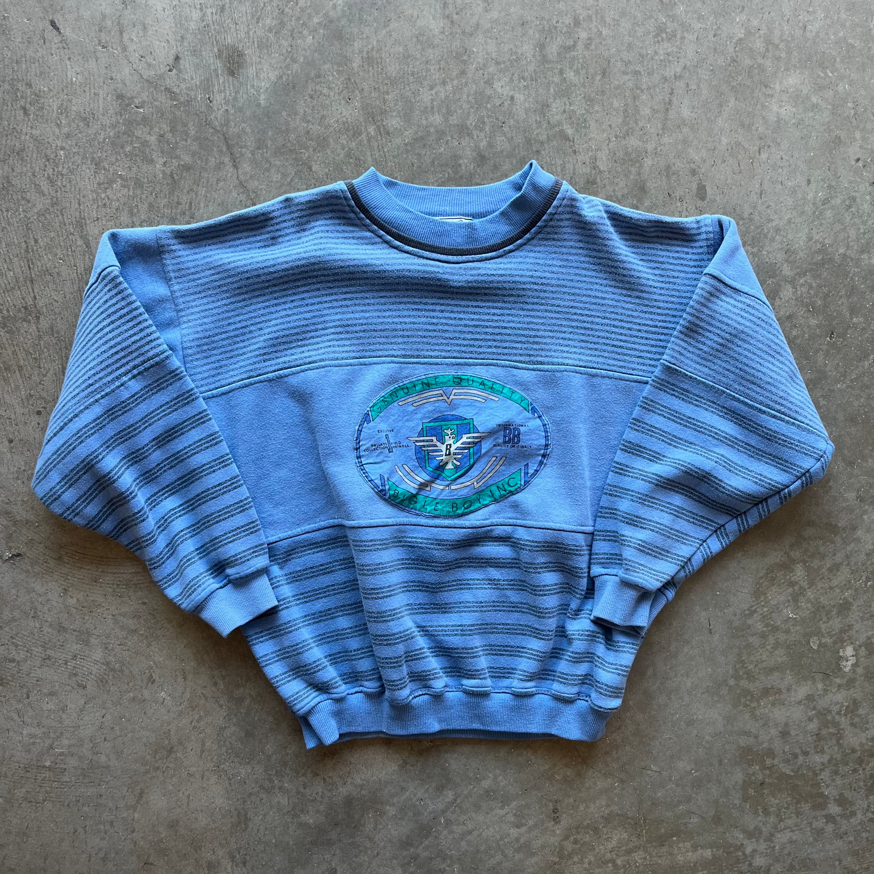 L 90s Bugle Boy Crewneck