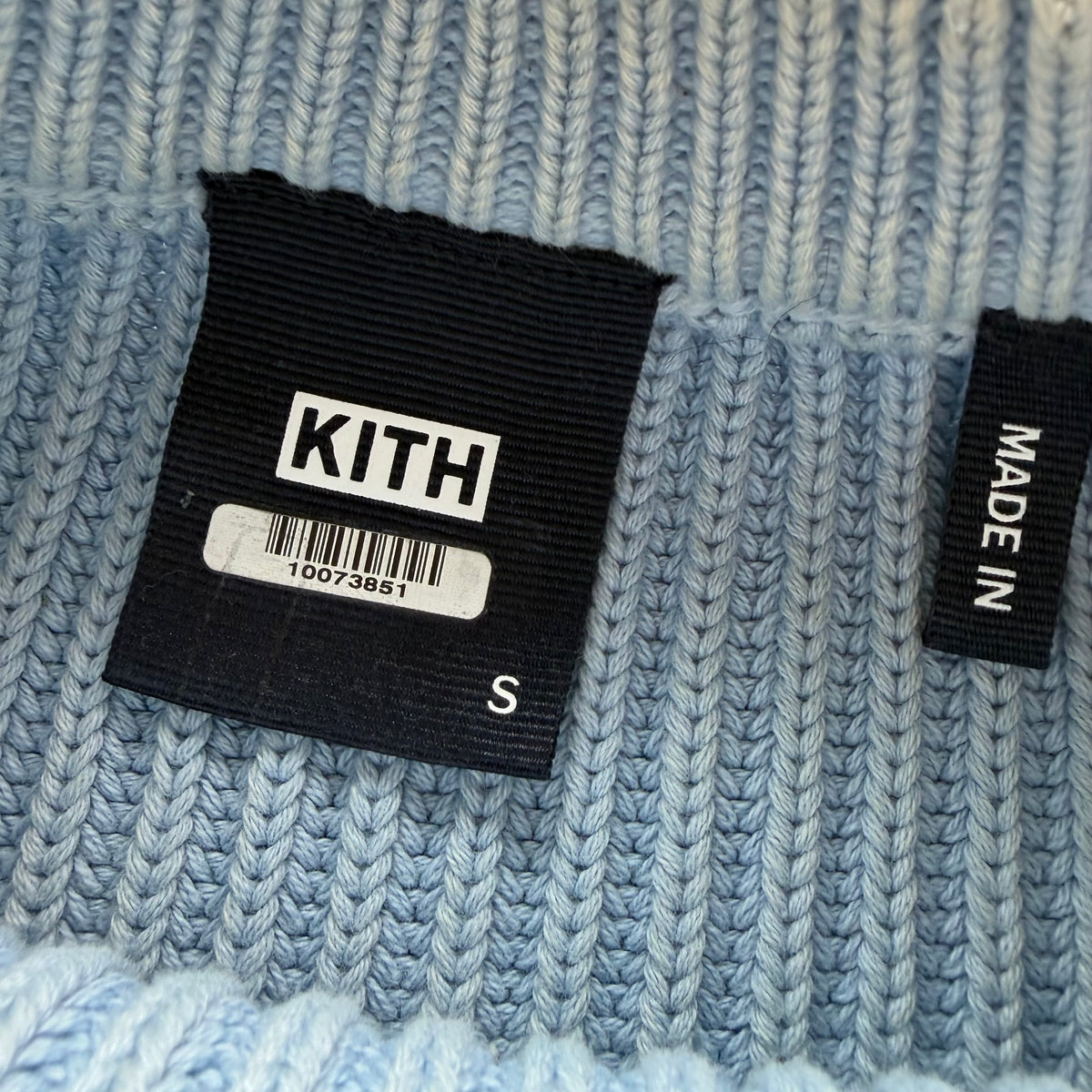 S Kith Meyer Knit Sweater Blue