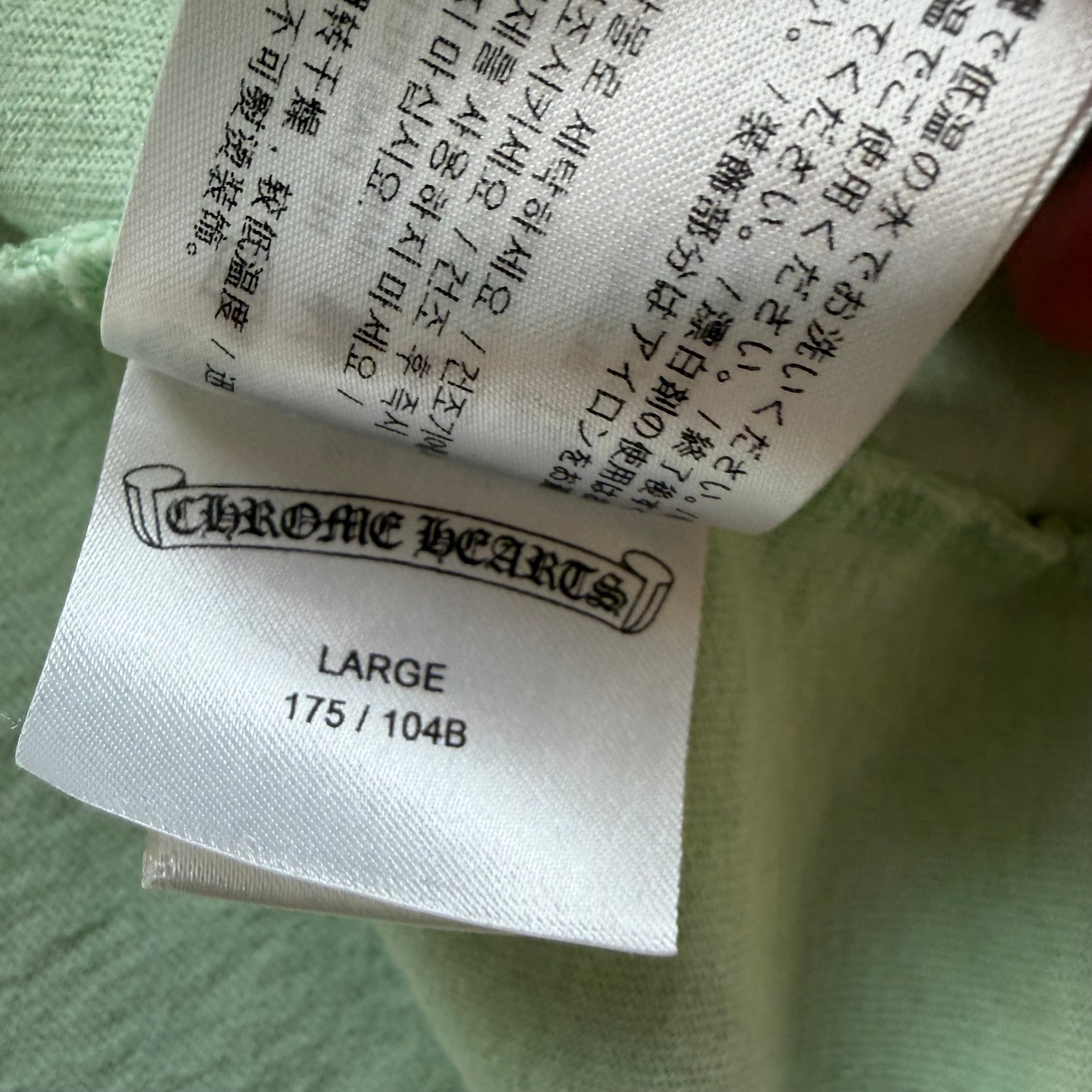 L Chrome Hearts Matty Boy Lust L/S Seagram Green