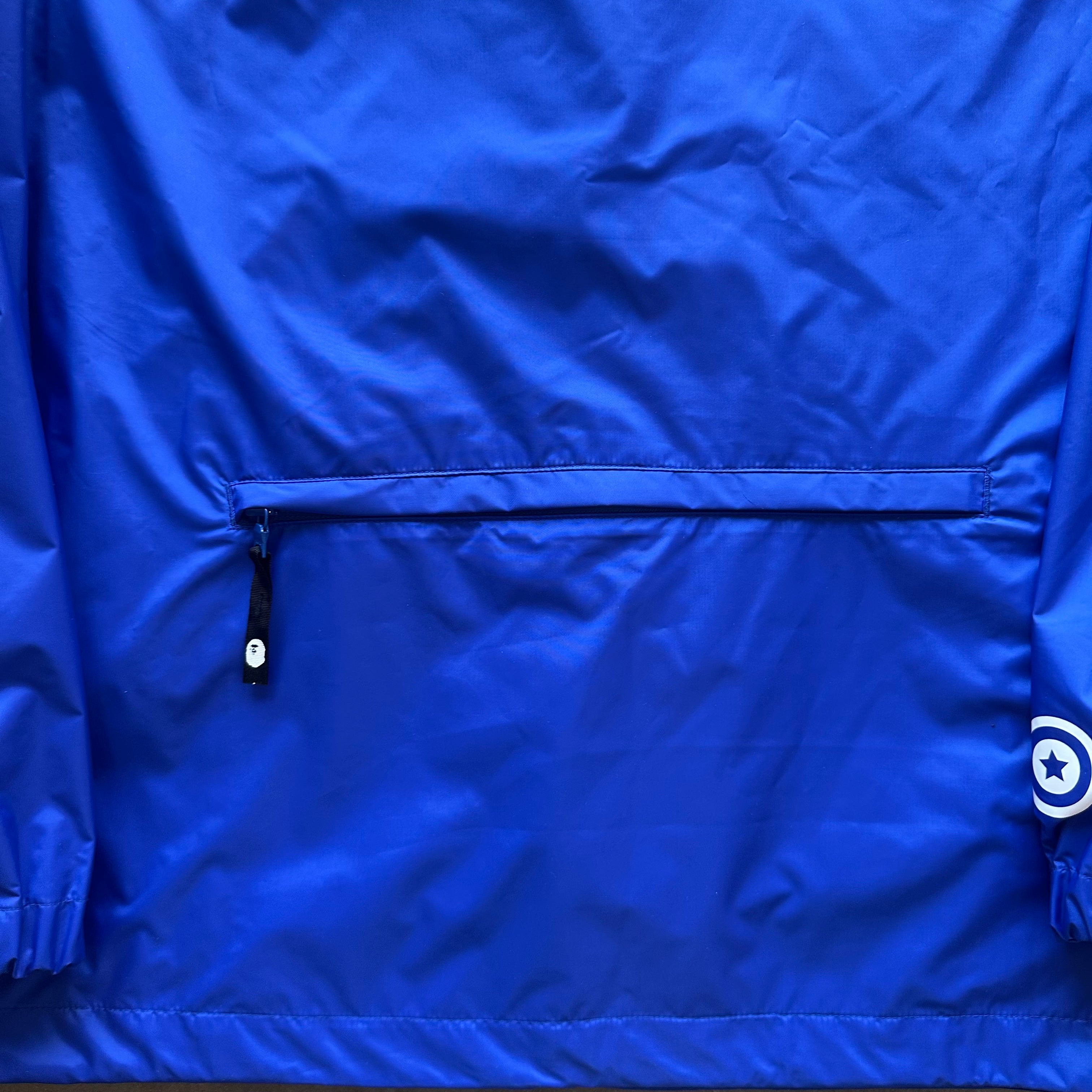 L Bape WGM Tigershark Anorak Hoodie