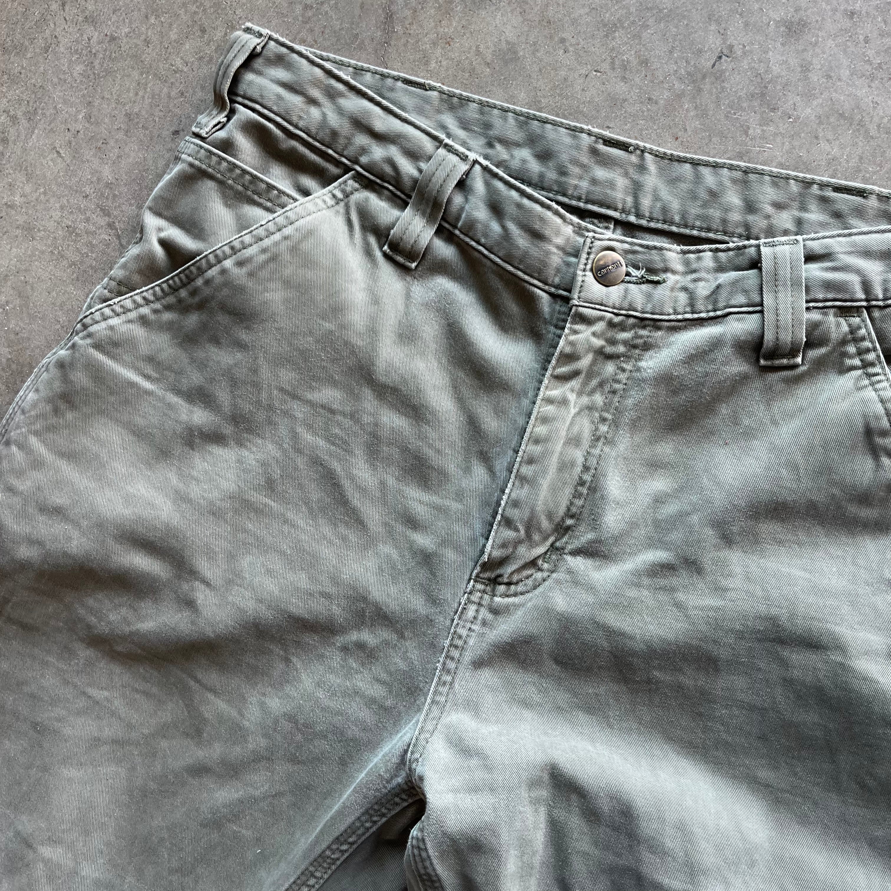 32x34 00s Olive Carhartt Pants