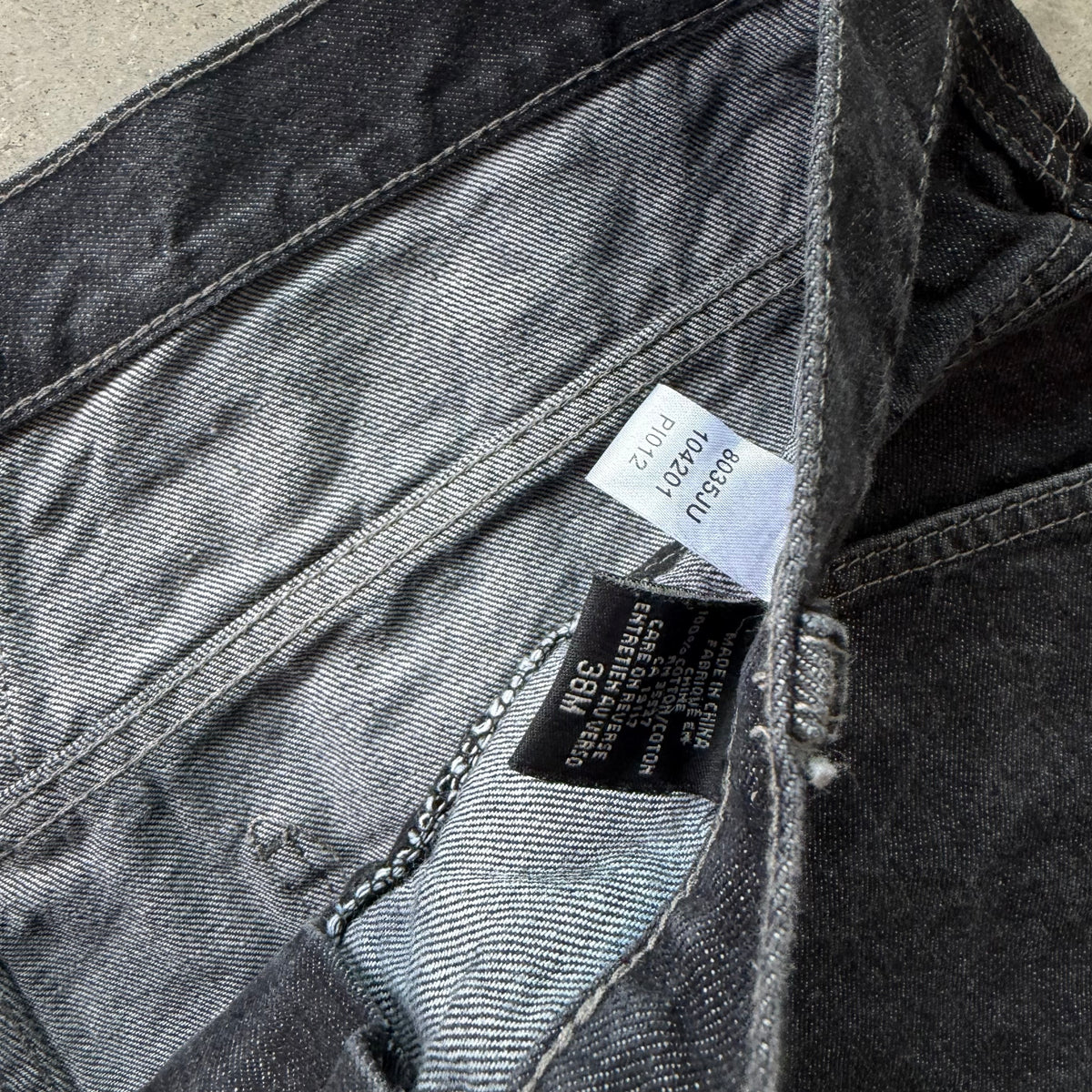 36x34 Y2K Black Girbaud Jeans