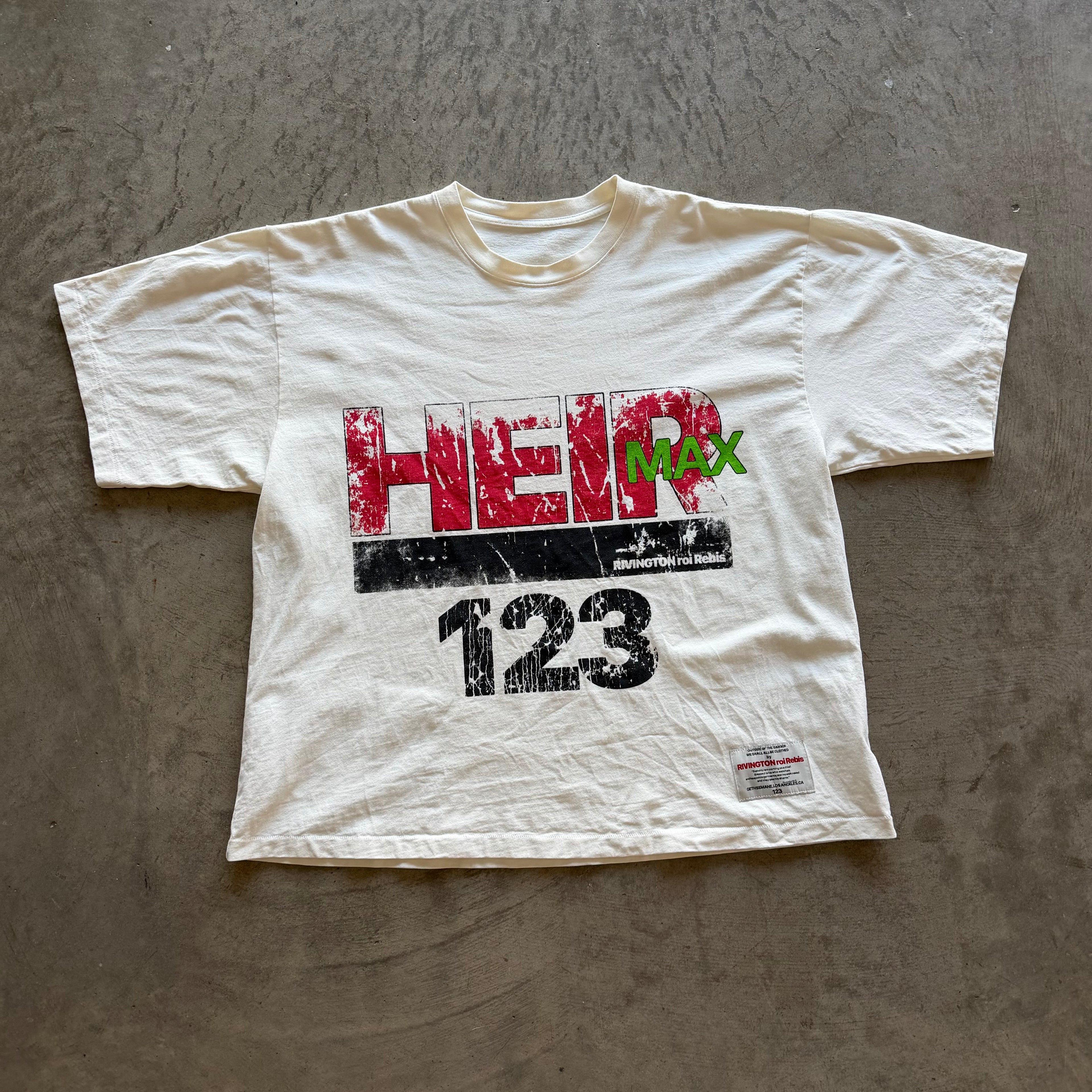 XL Rivington Heir Max White