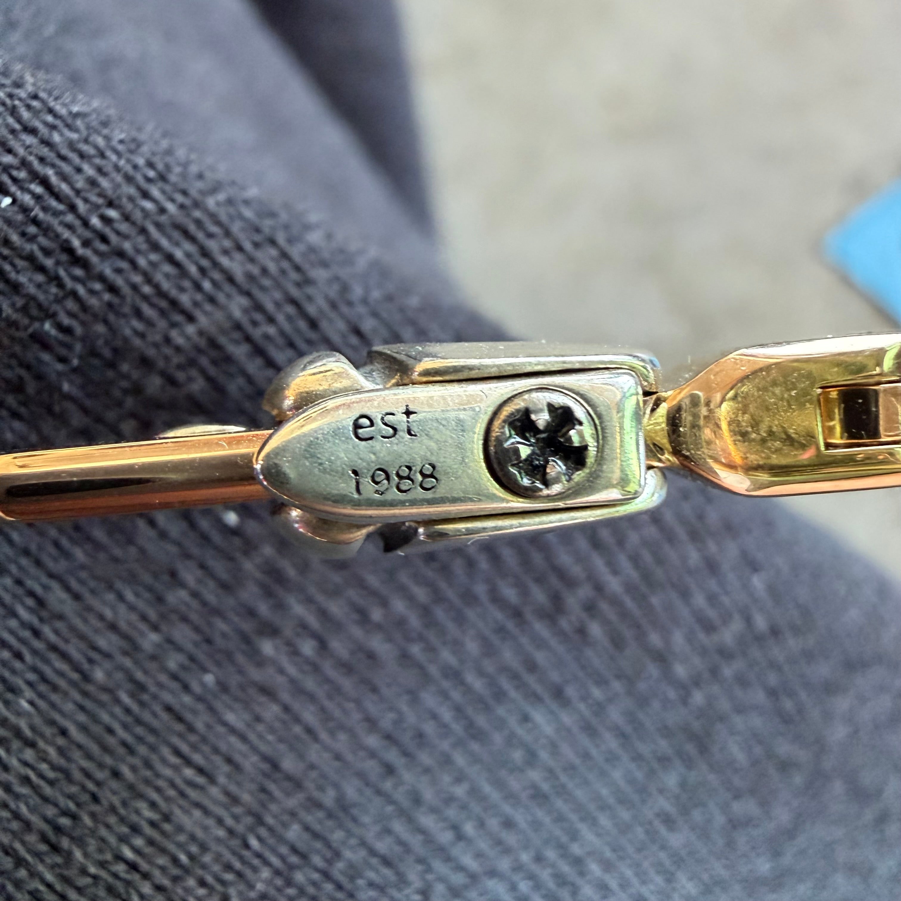 Chrome Hearts Bidi Esem Gold/Green Glasses