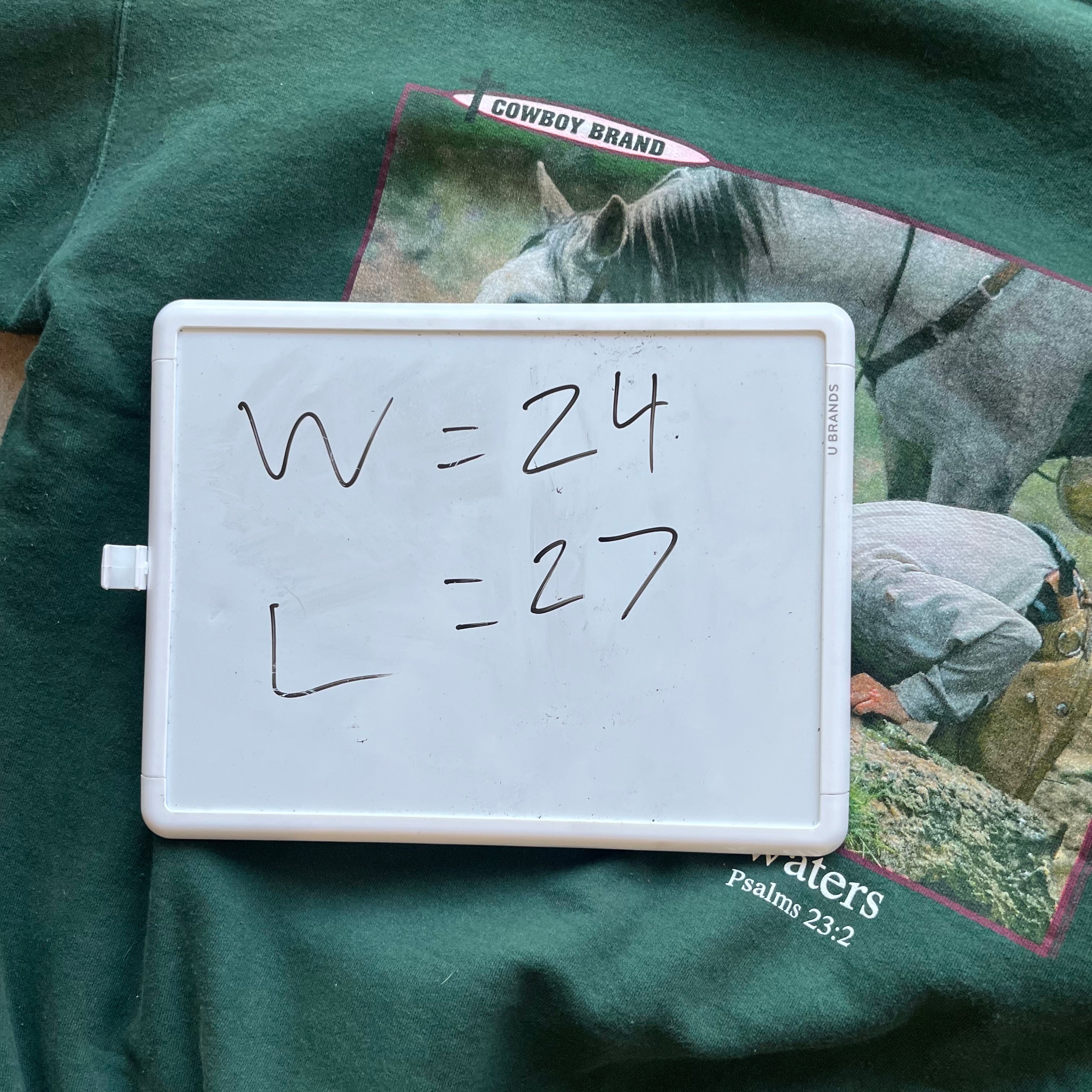 L 00s Cowboy Brand Jesus Crewneck