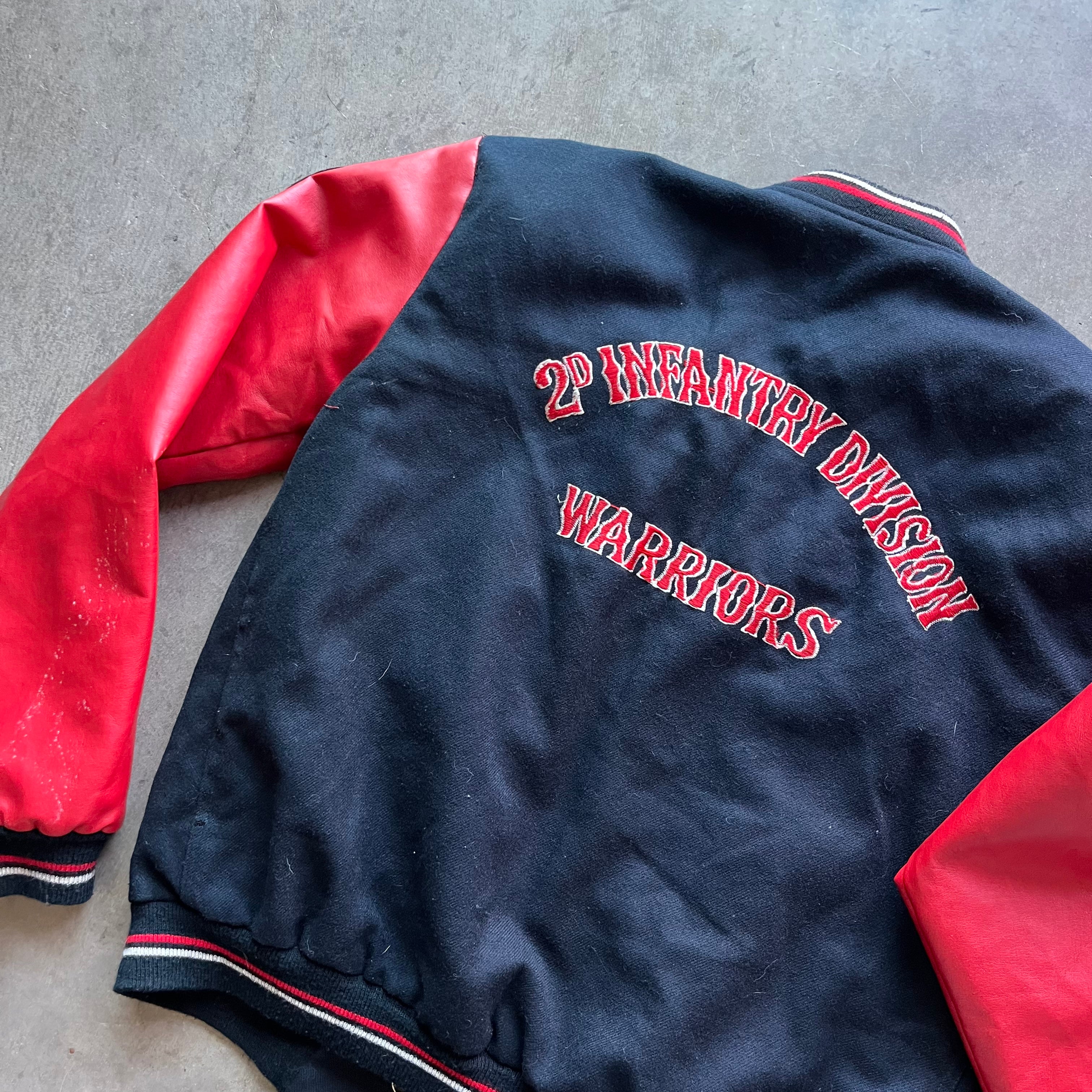 XL 1980s 2nd Infantry Division Bomber Jacket