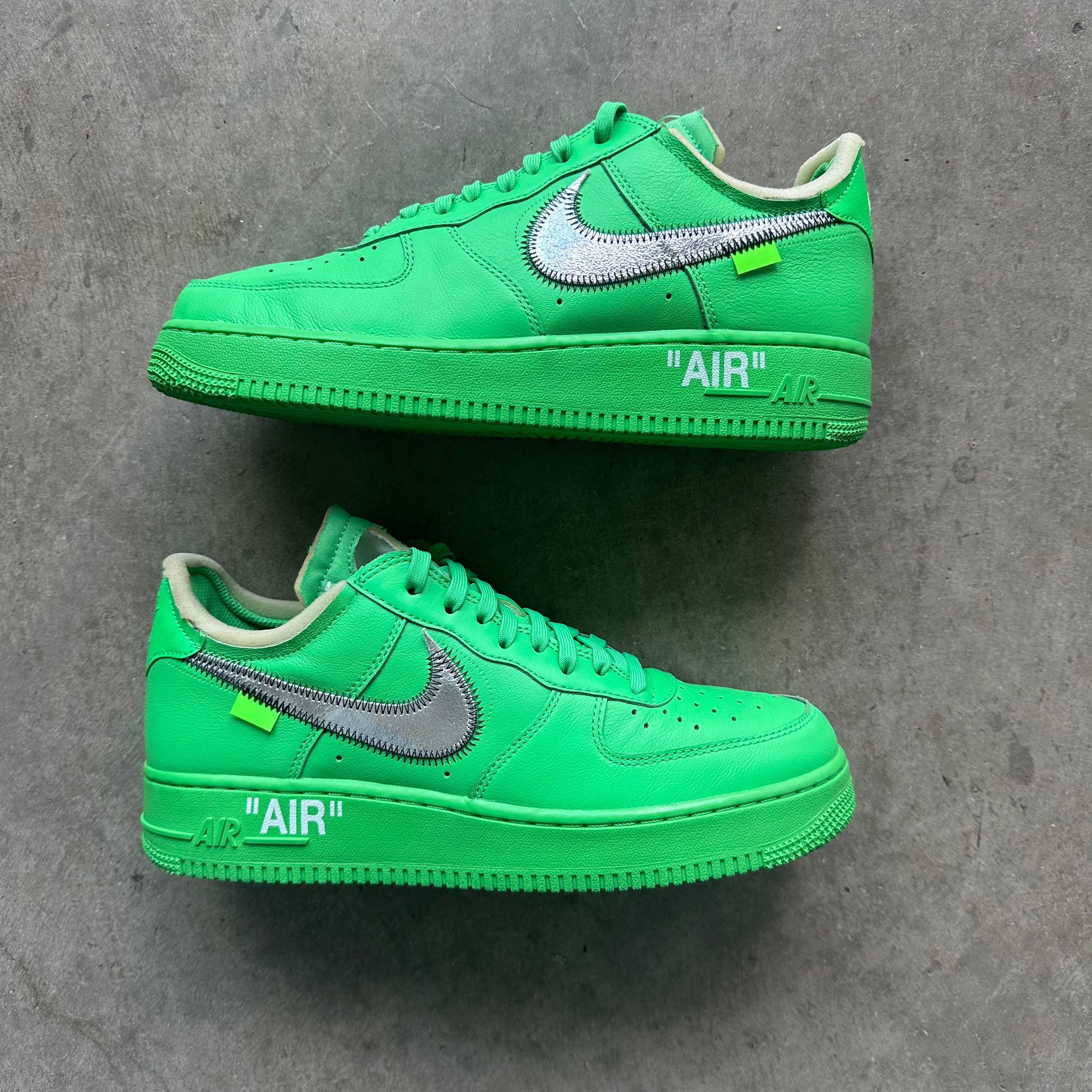 9.5 Used Off White Air Force 1 Brooklyn
