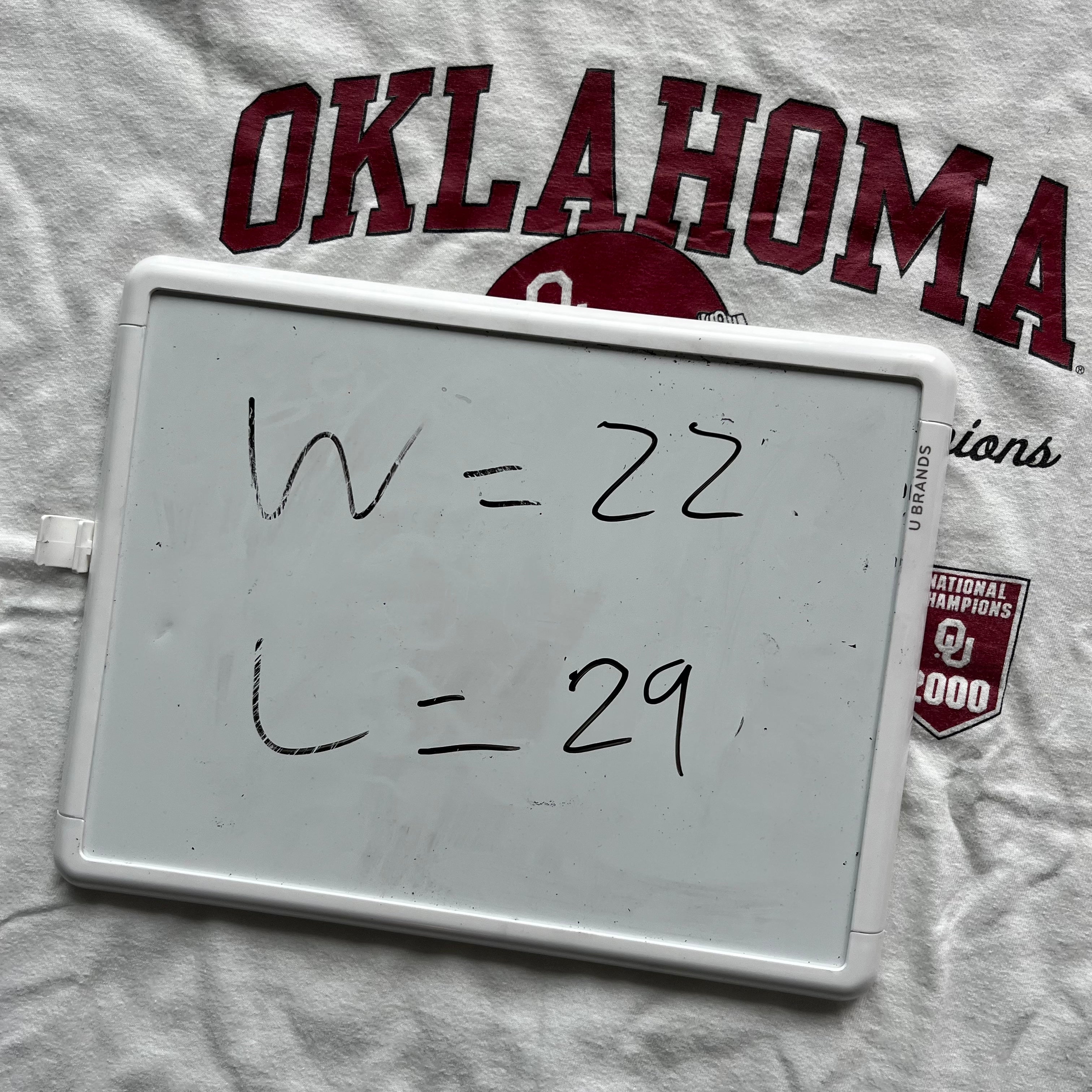 XL 00s Oklahoma Sooners Tee