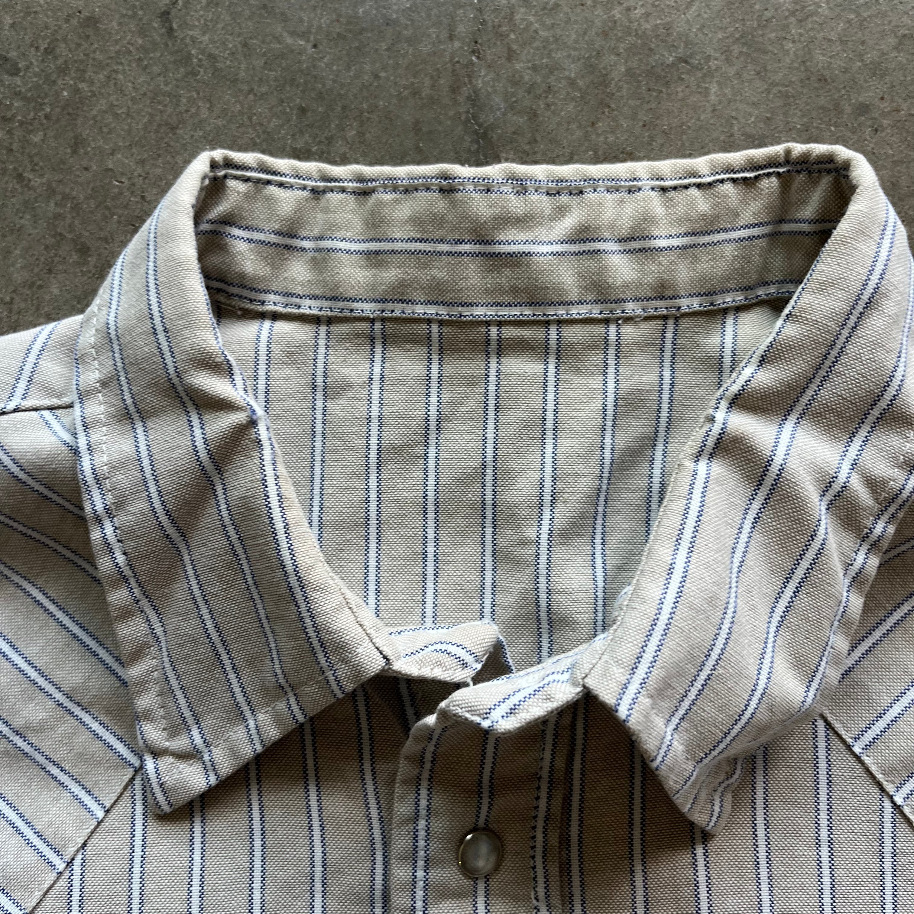 L Vintage Pearl Snap