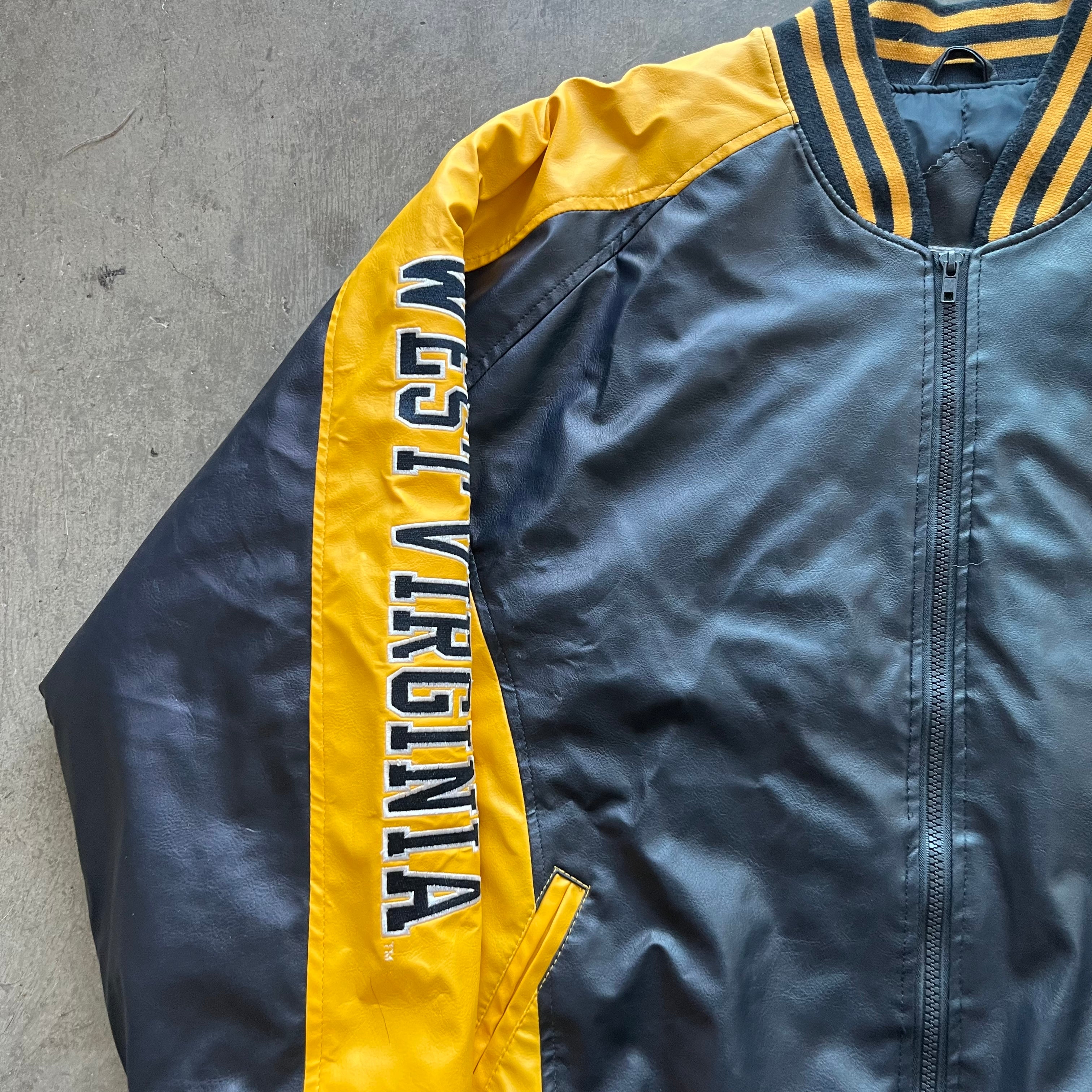 XL 00s West Virginia Leather Jacket