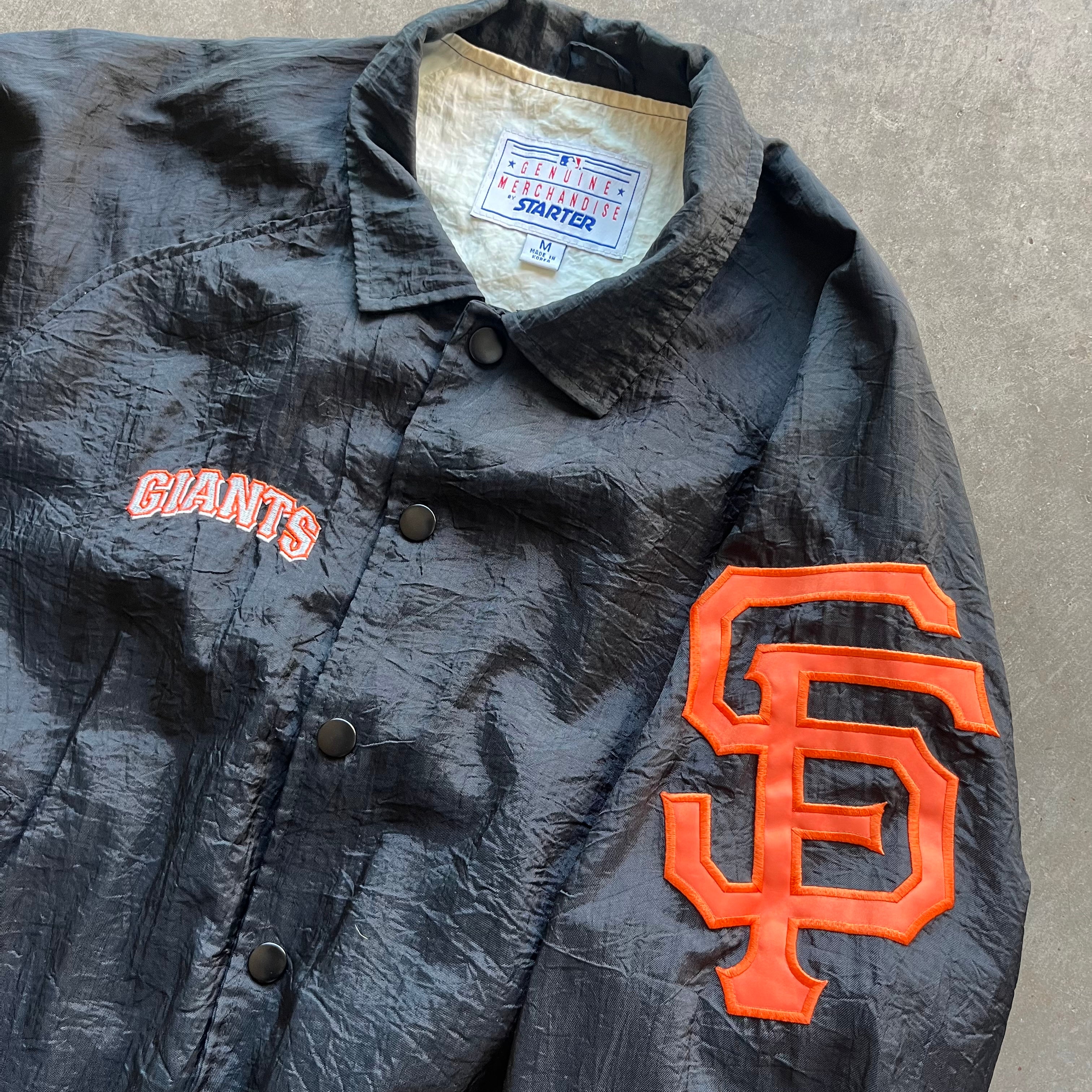 M 90s San Francisco Giants Starter Jacket