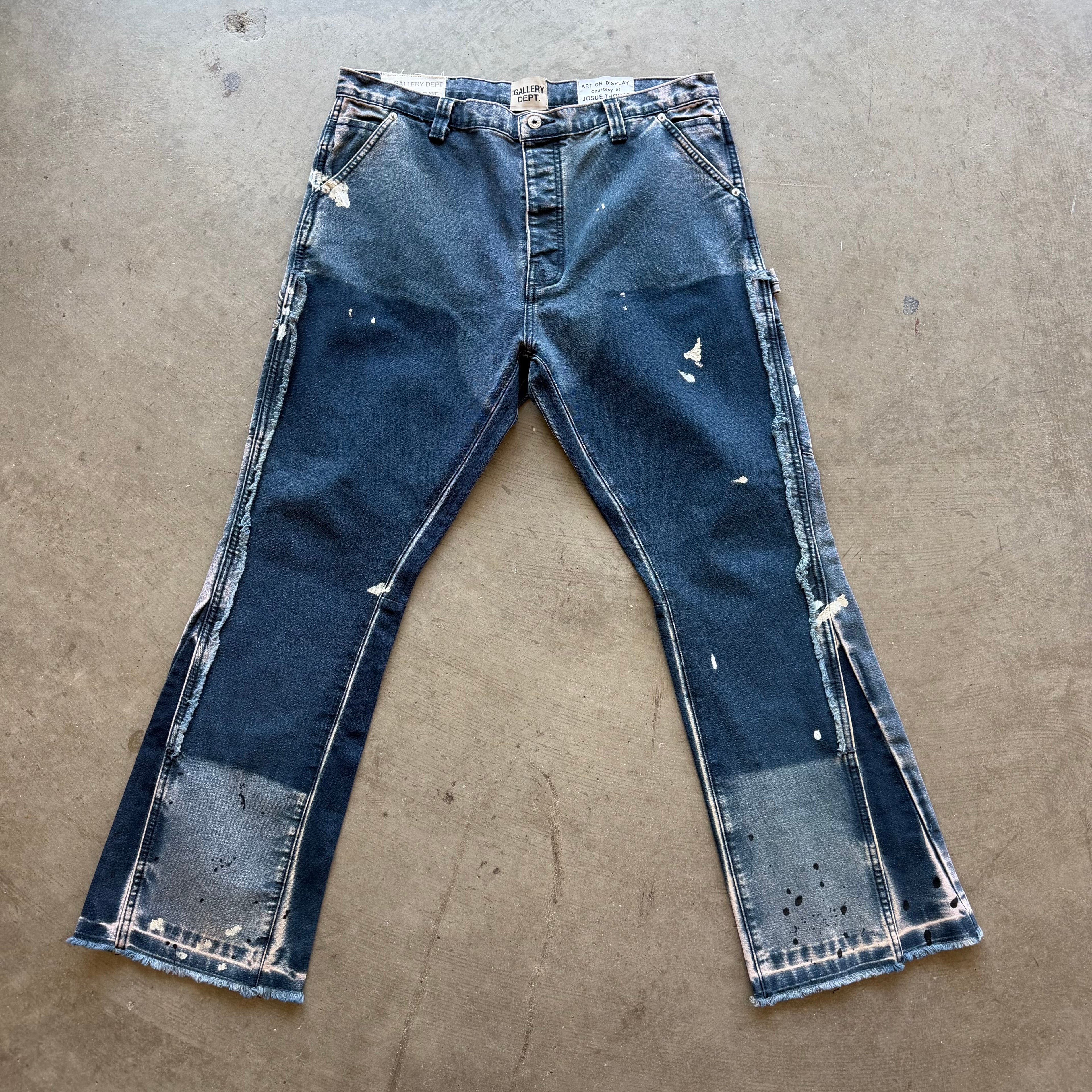 38x32 Gallery Dept. Flared Double Knews Navy