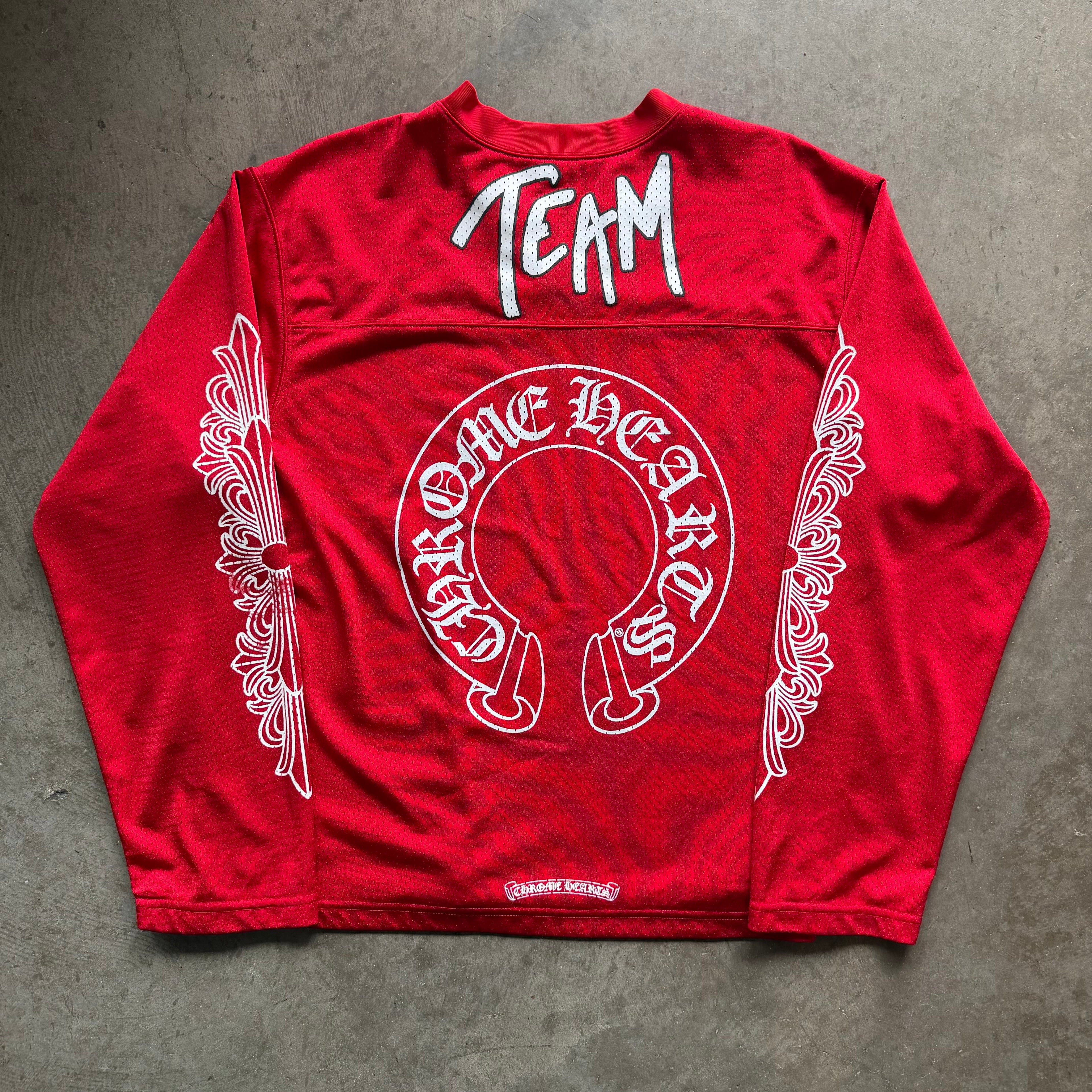 L Chrome Hearts Matty Boy Form Mesh L/S Jersey