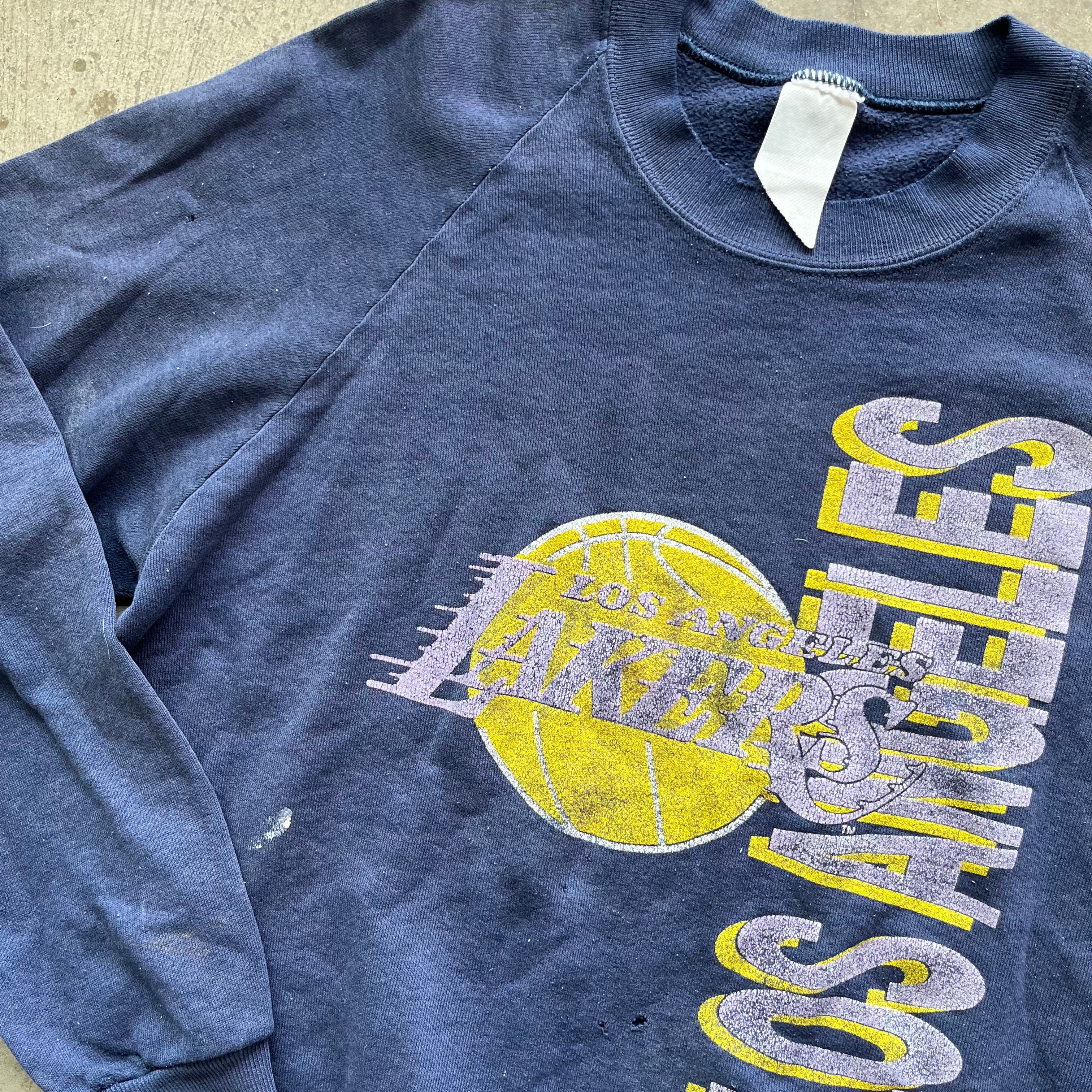 L 80s Lakers Crewneck