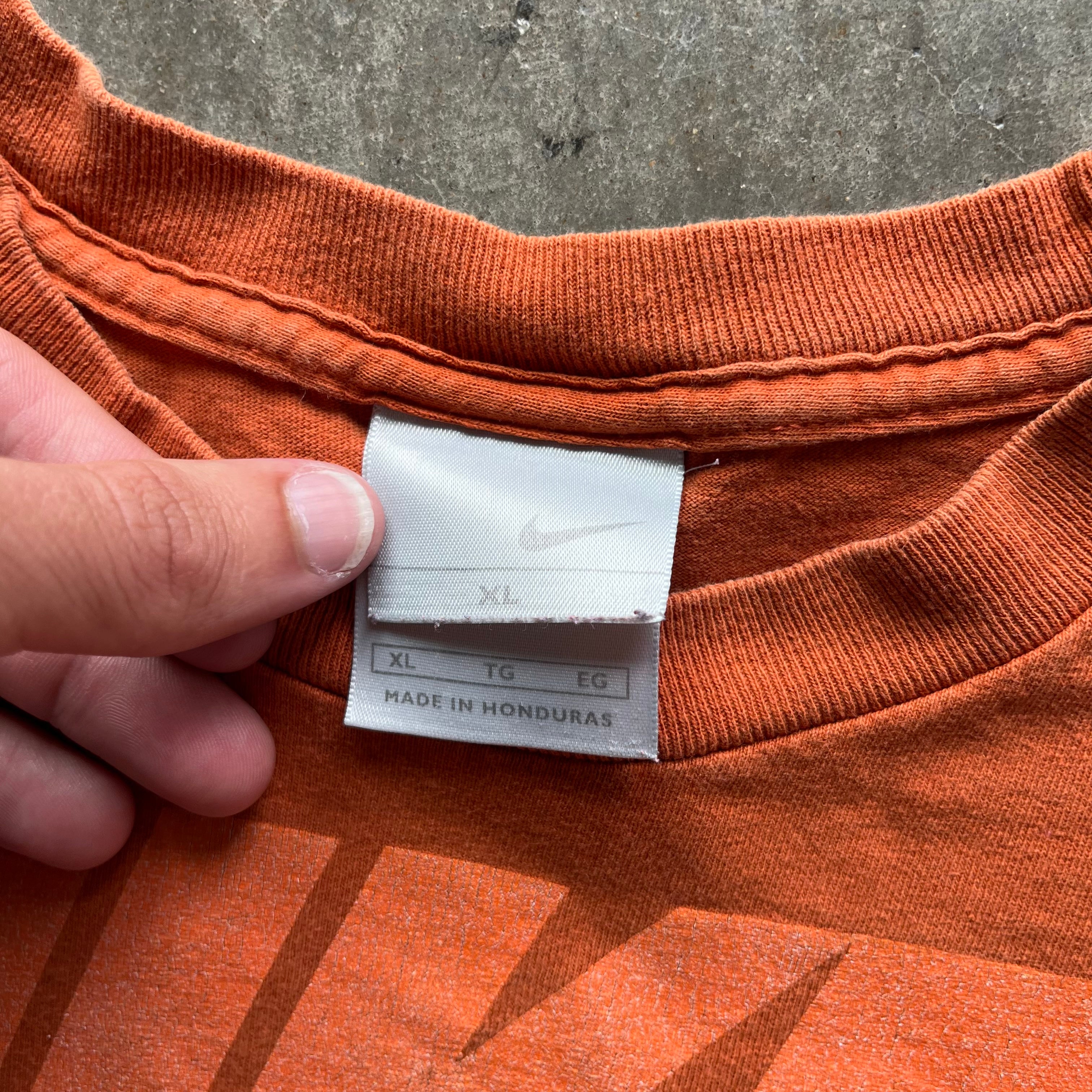 XL 00s Orange Nike Tee