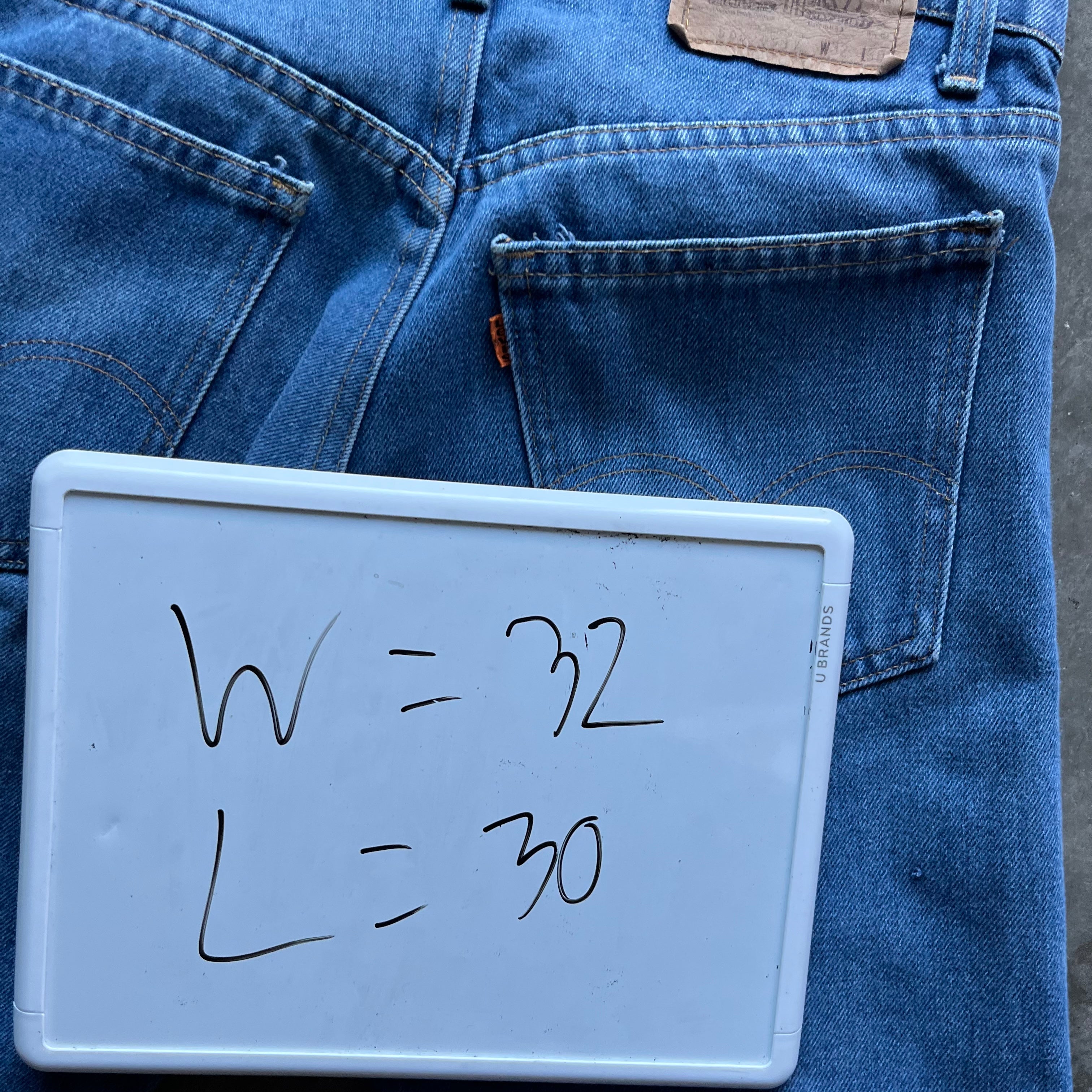 32x30 80s Levis 505 Orange Tabs