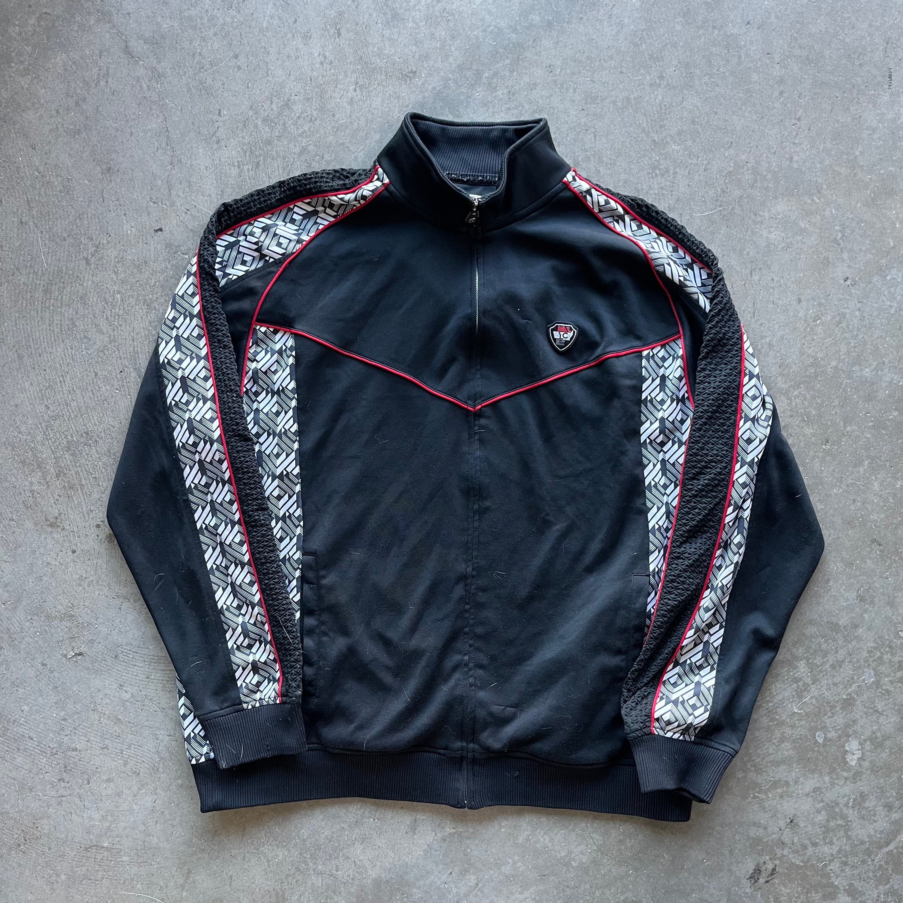 XXXL Y2K Black Enyce Full Zip