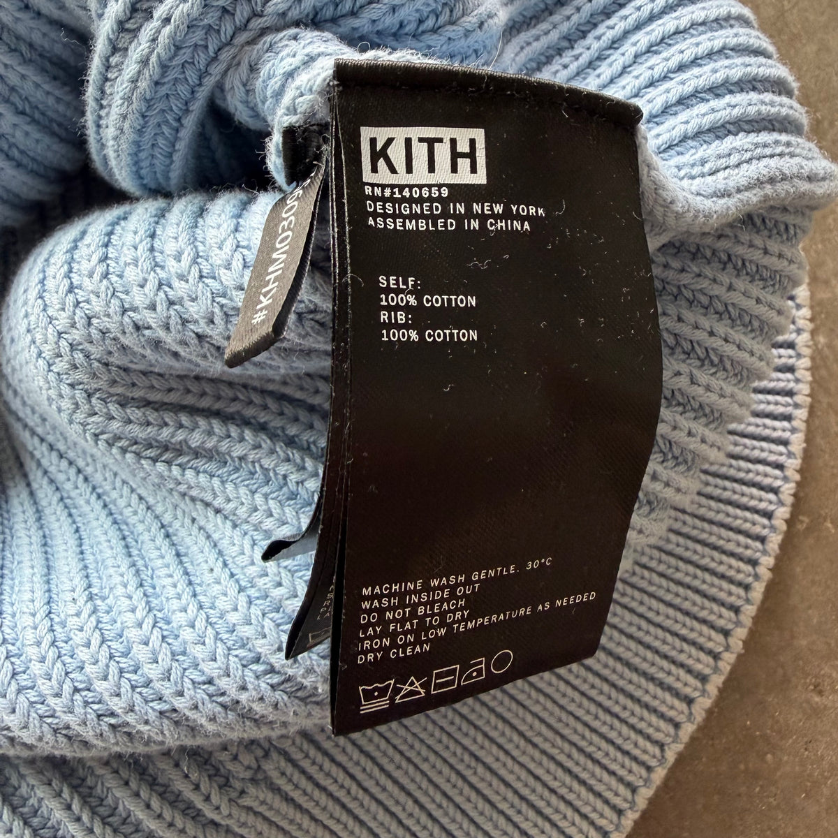 S Kith Meyer Knit Sweater Blue