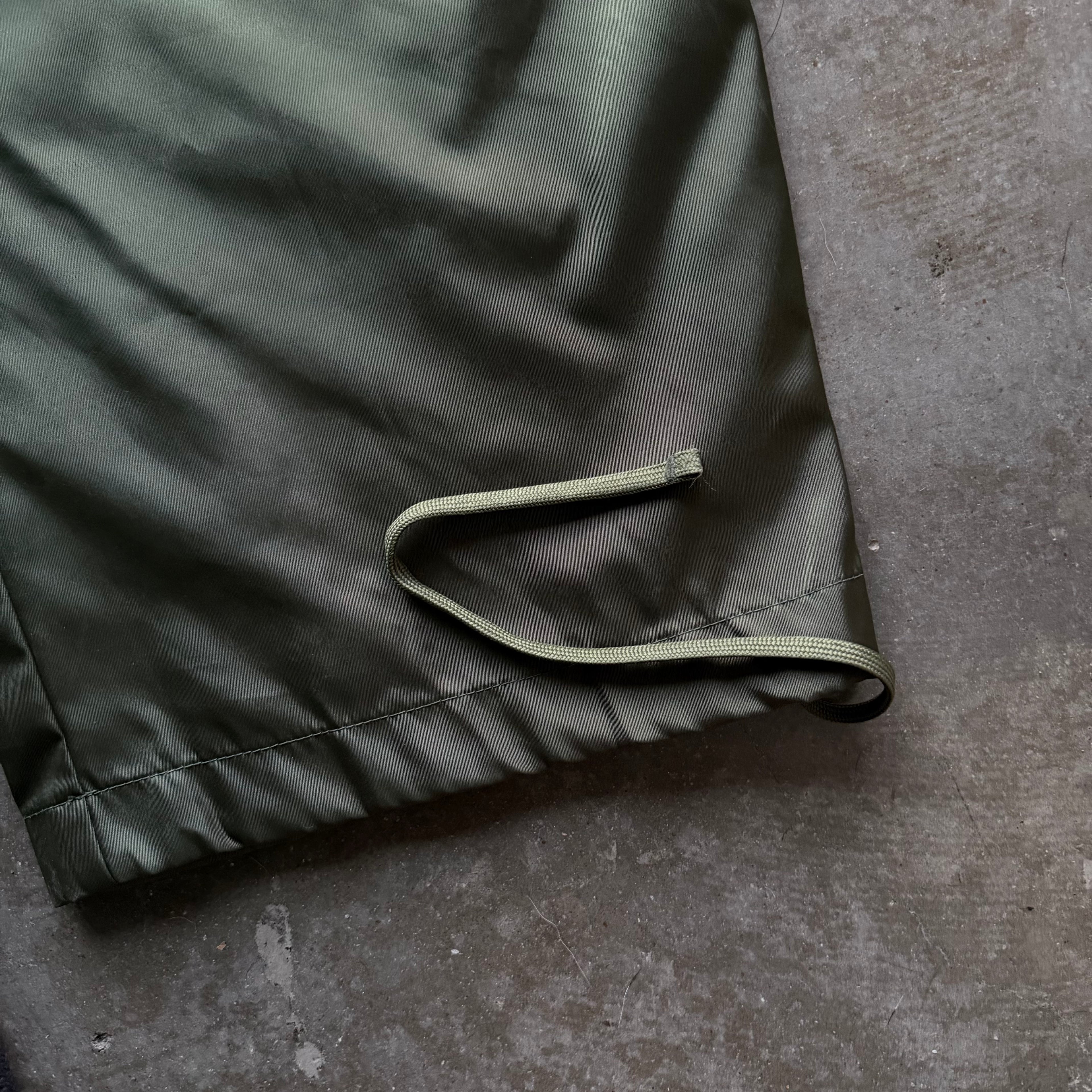 36w Nylon Olive Prada Pants