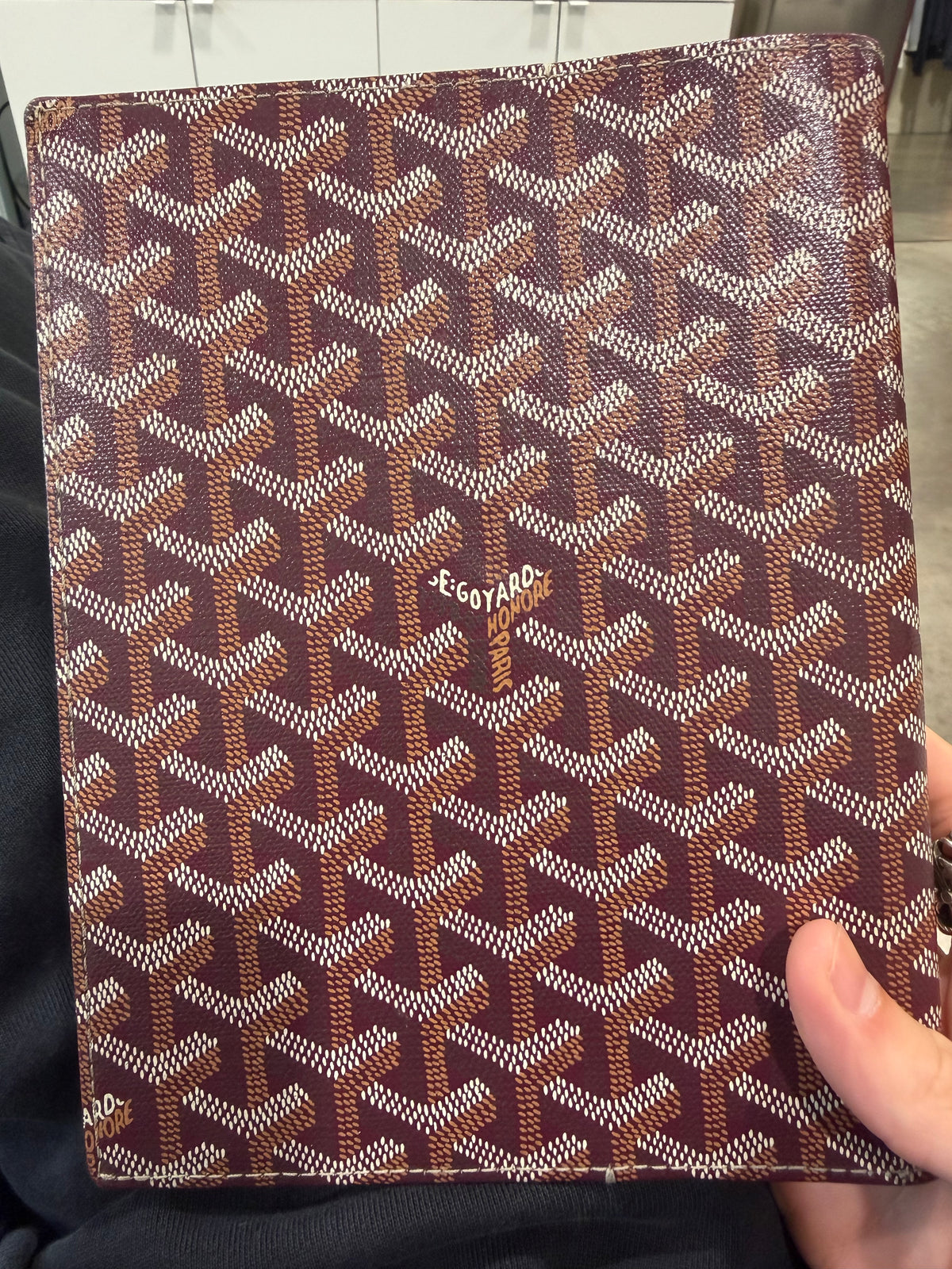 Goyard Journal Cover