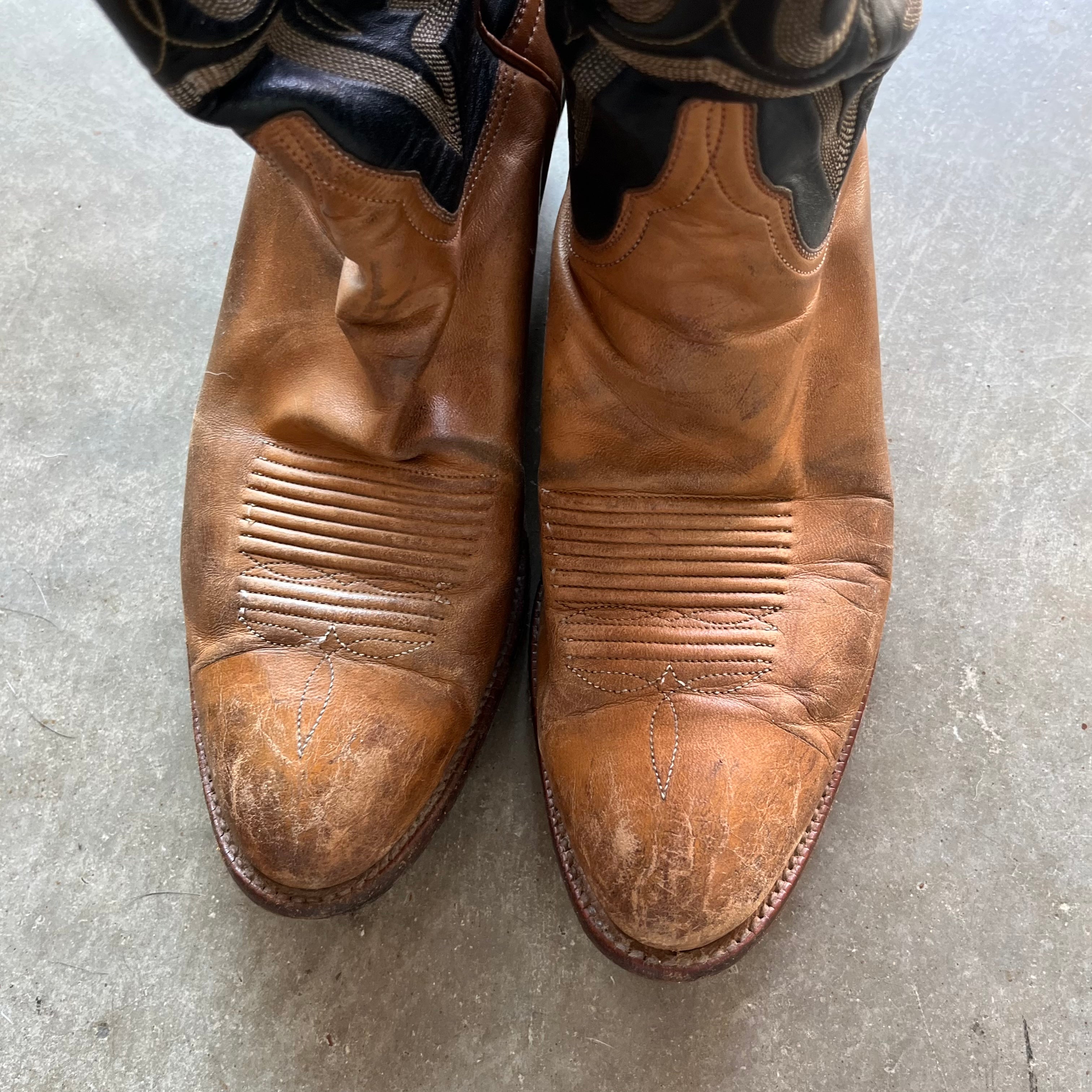 9 Used Vintage Lucchese Boots