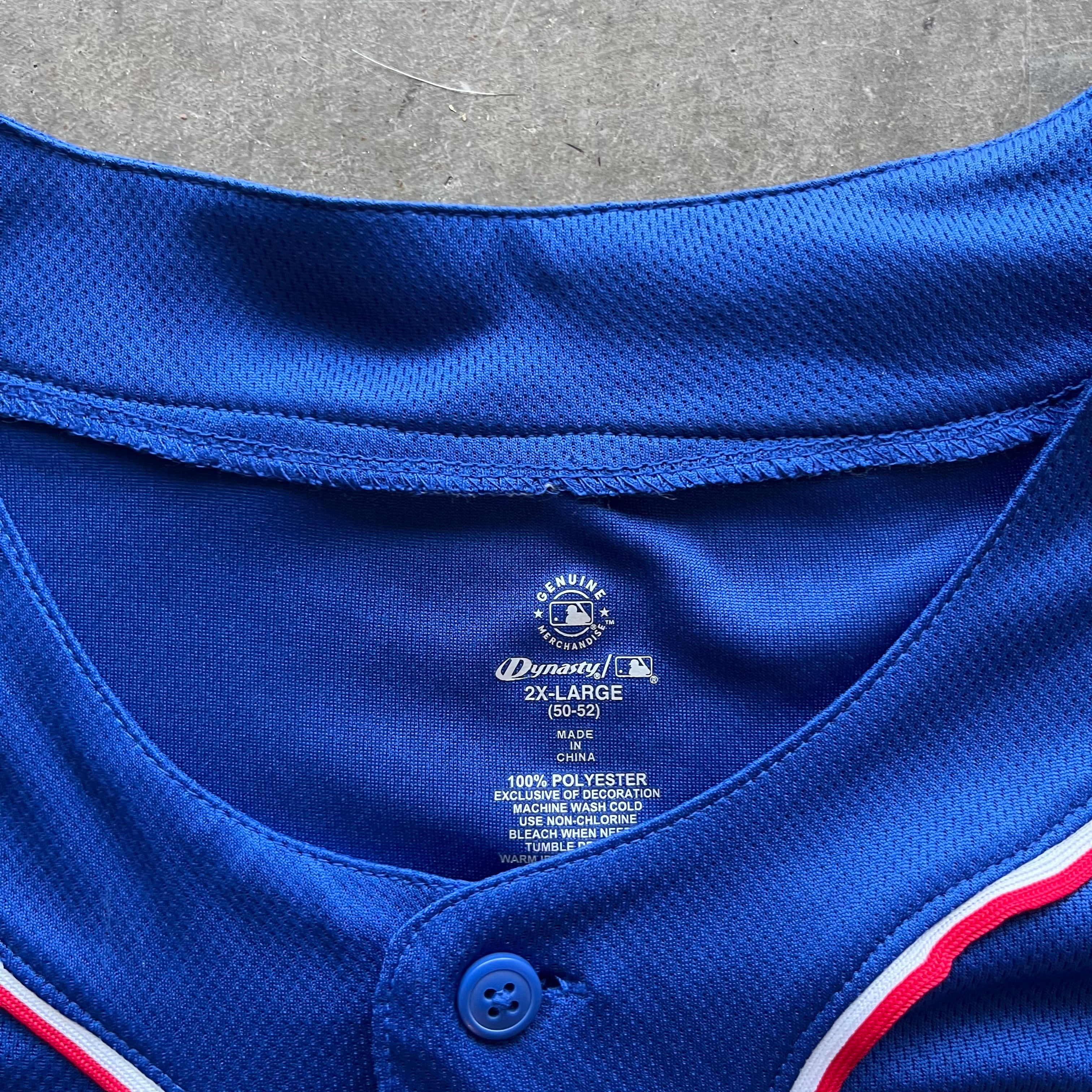 XXL 00s Rangers Jersey