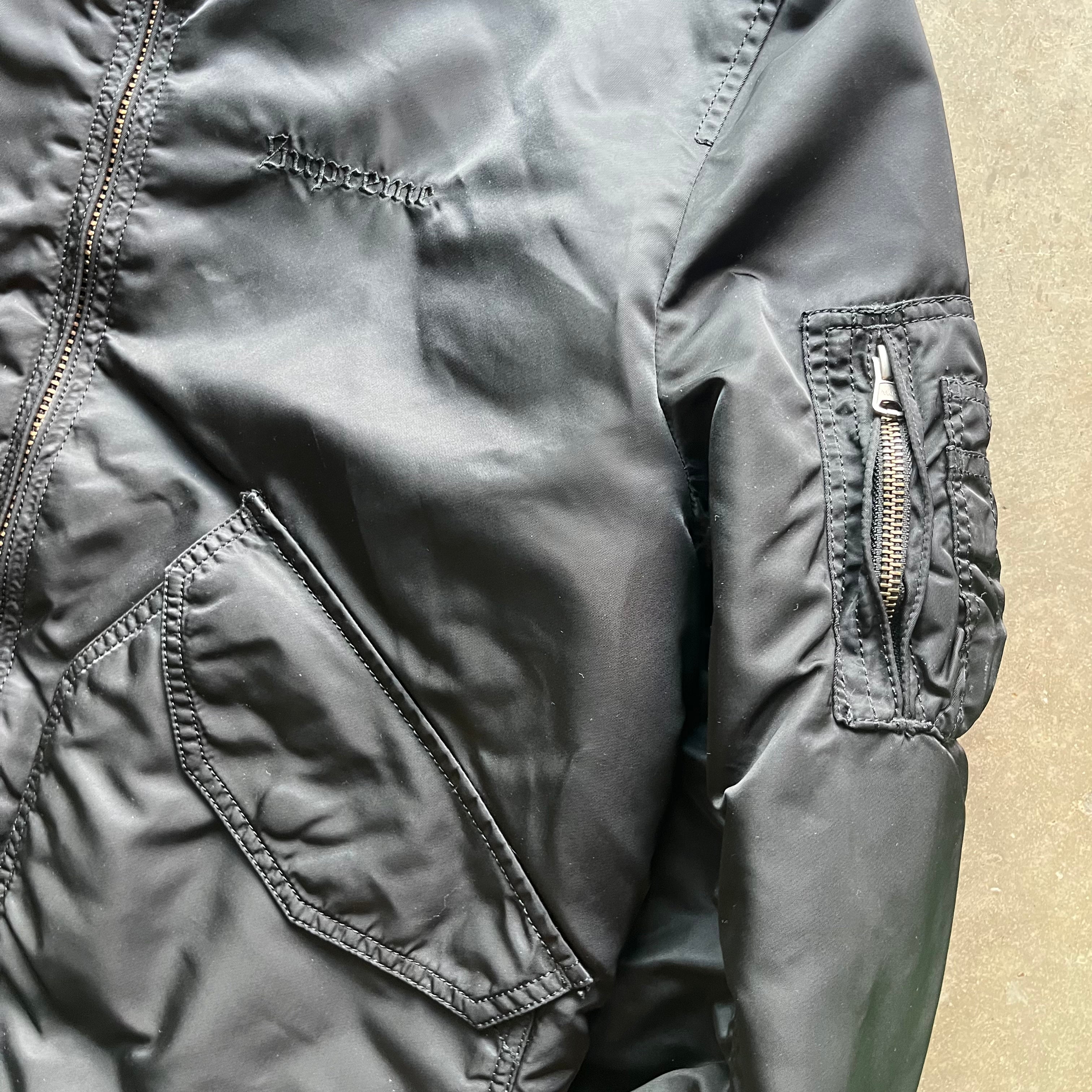 M FW15 Supreme Tanker Jacket (Missing Fur)