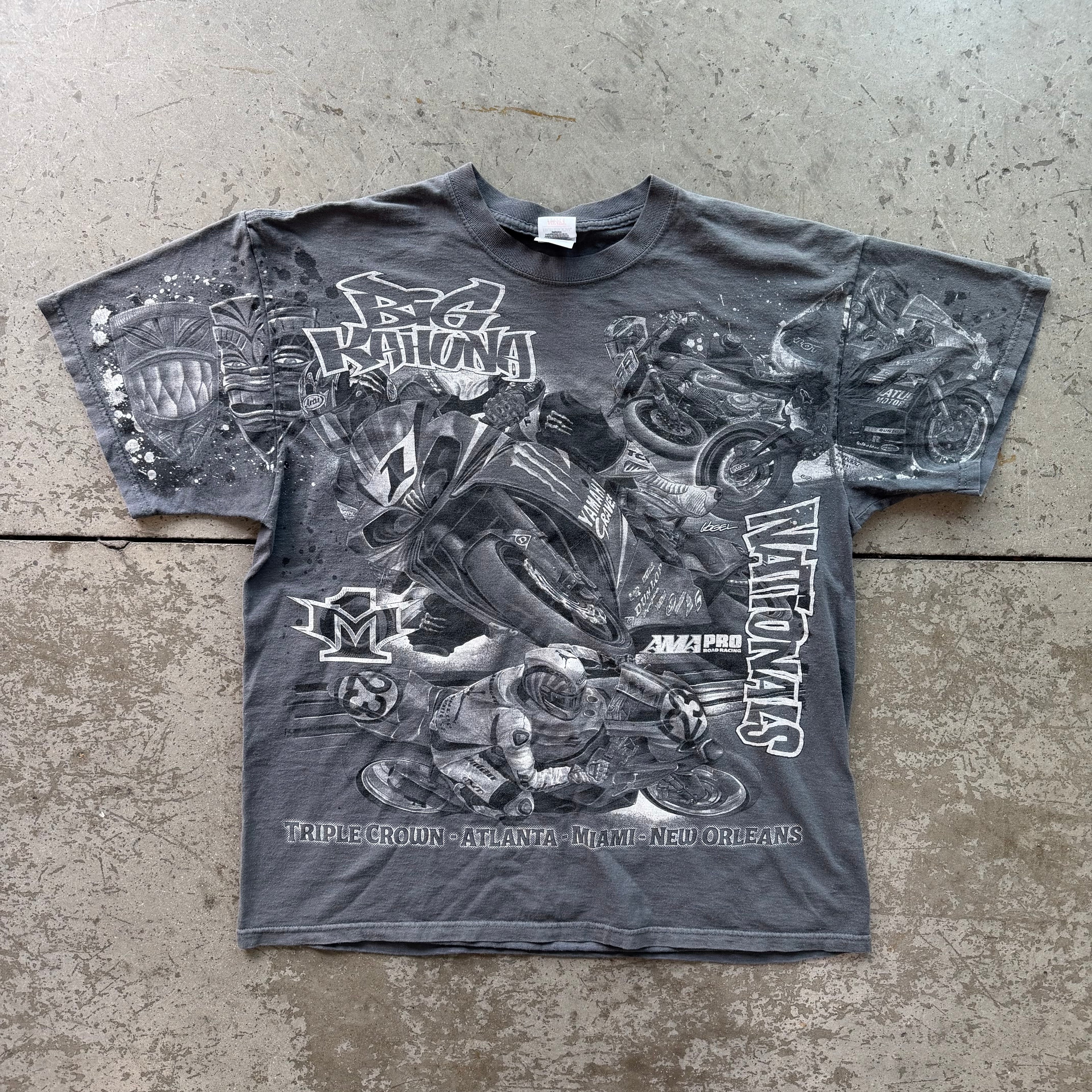 XL 00s AOP Big Kahuna Racing Tee