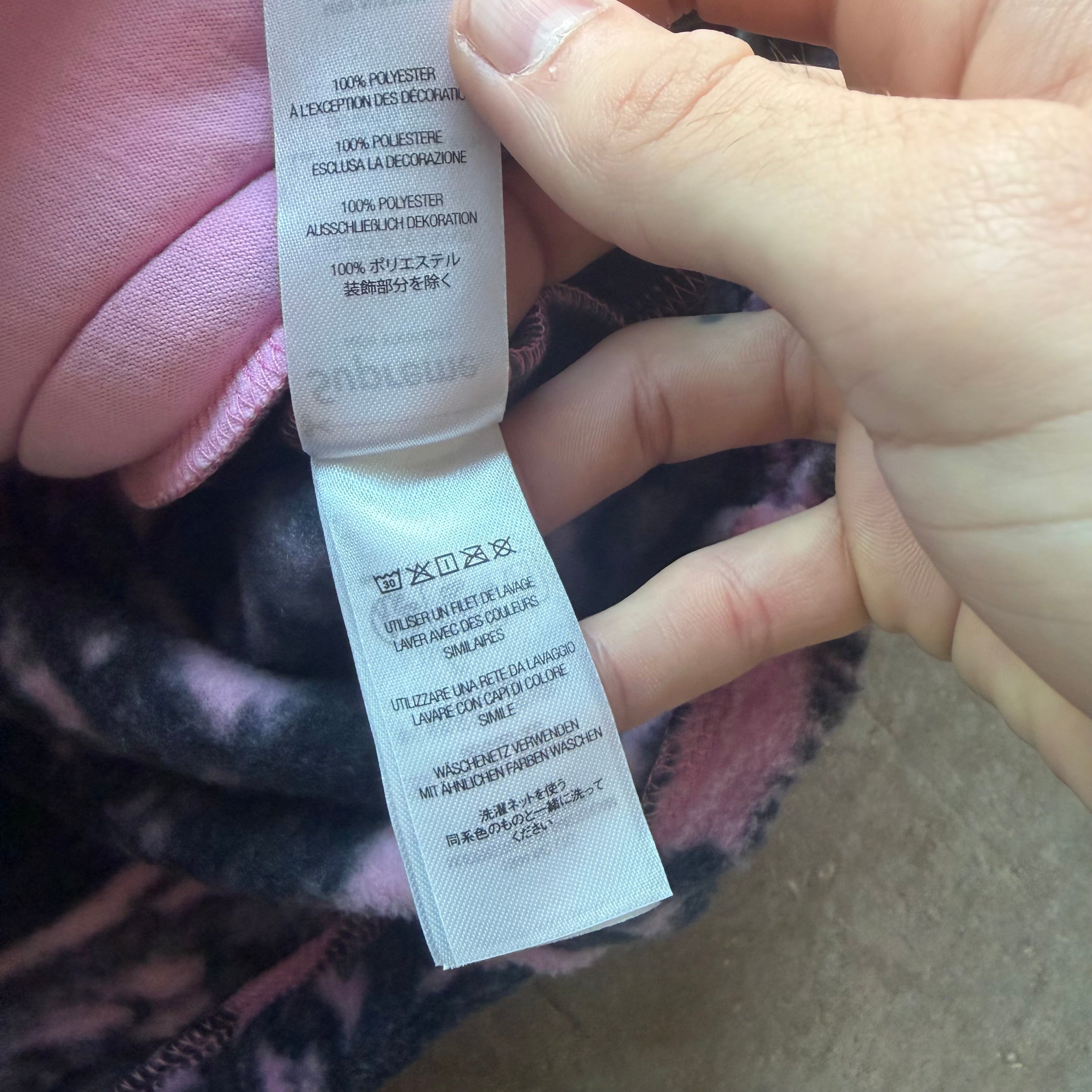 M Supreme New York Fleece Pink