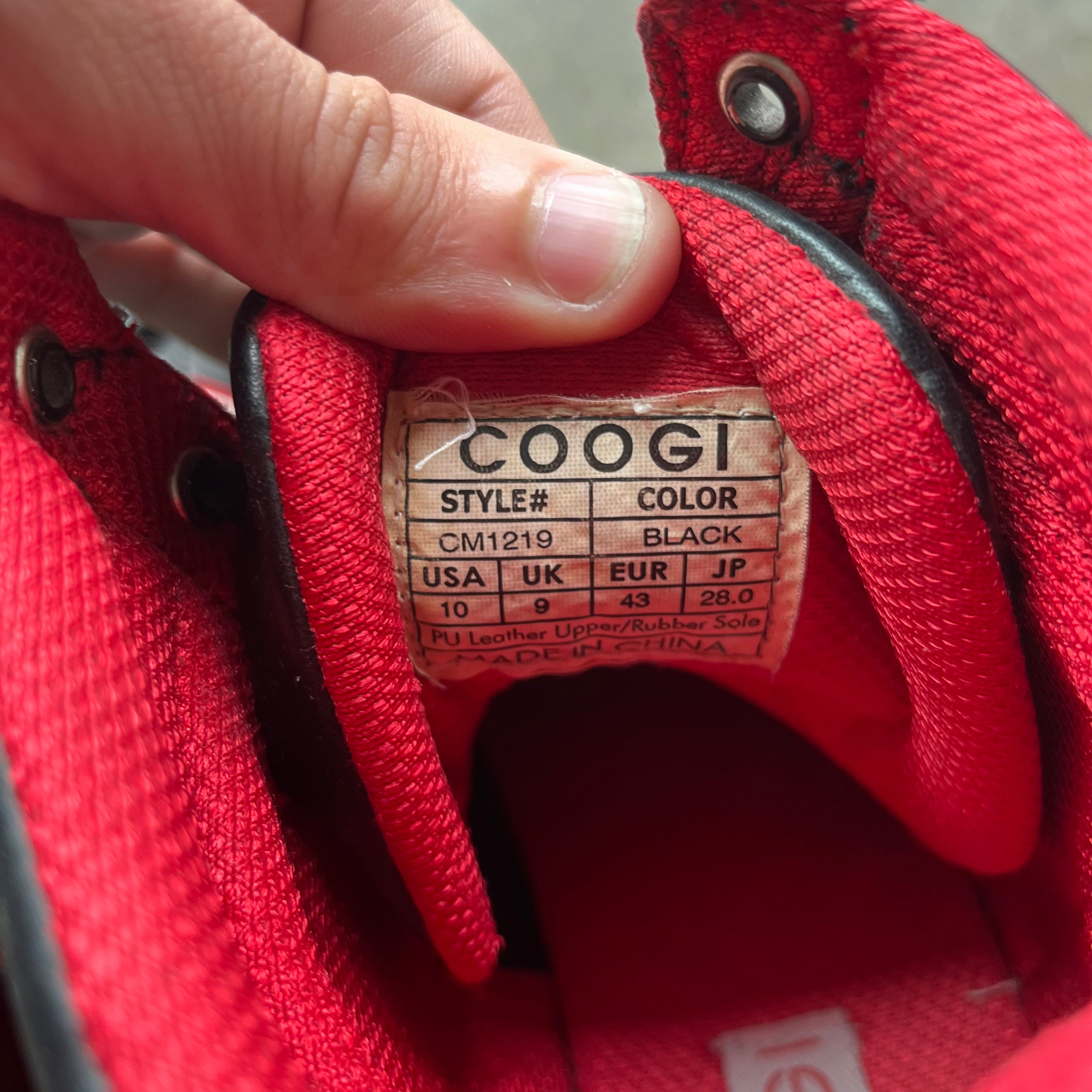 10 Hightop Coogi Sneaker