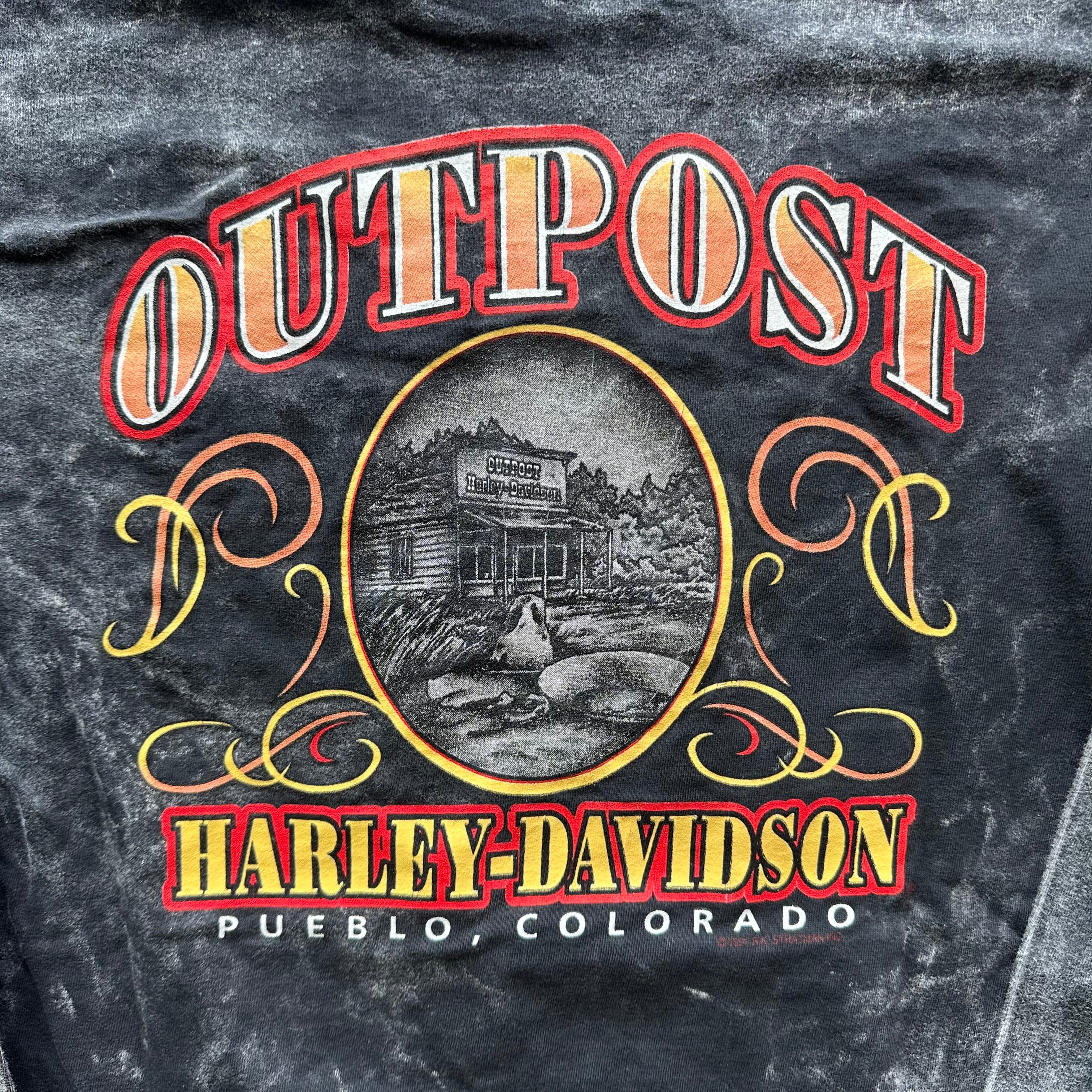 L 1990 Colorado Harley longsleeve