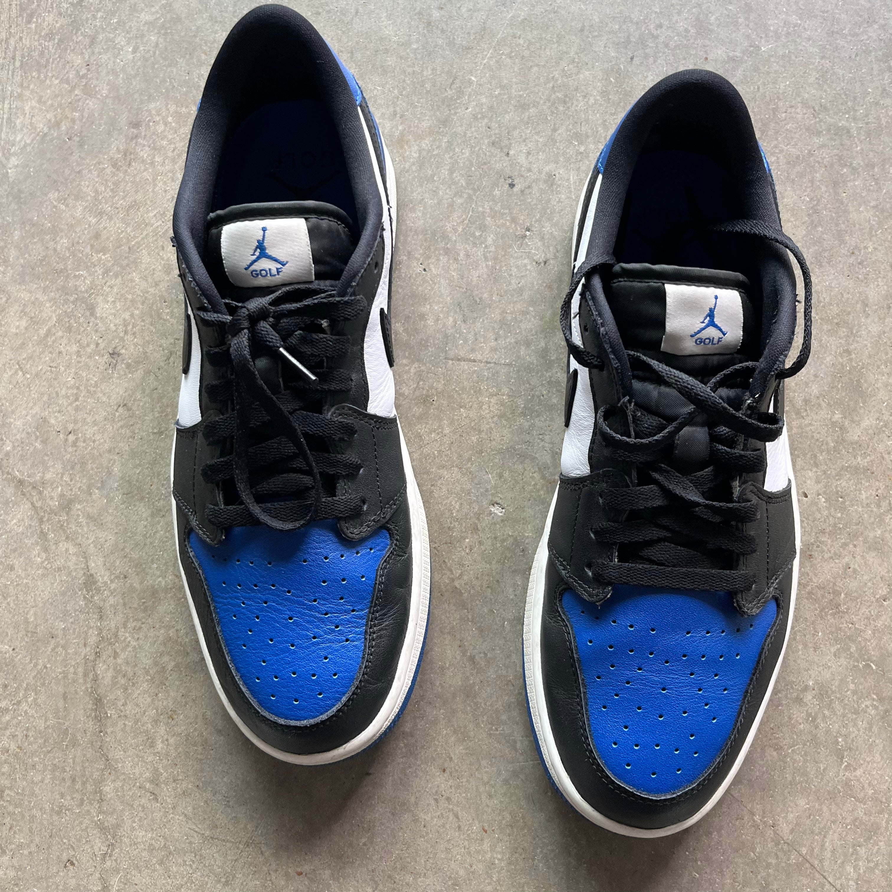 10.5 Used Jordan 1 Golf Royal Toe