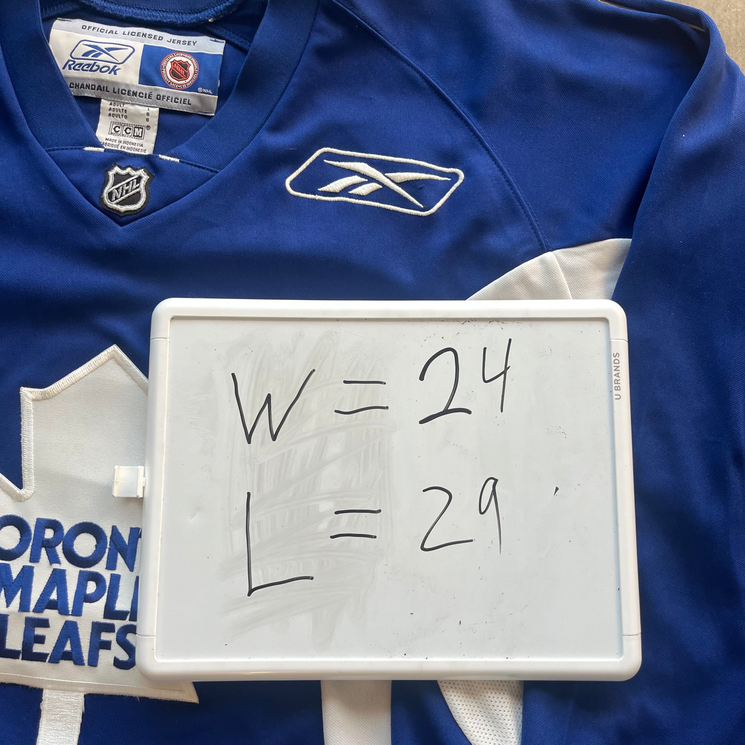L 90s Toronto Maple Leaves Jersey