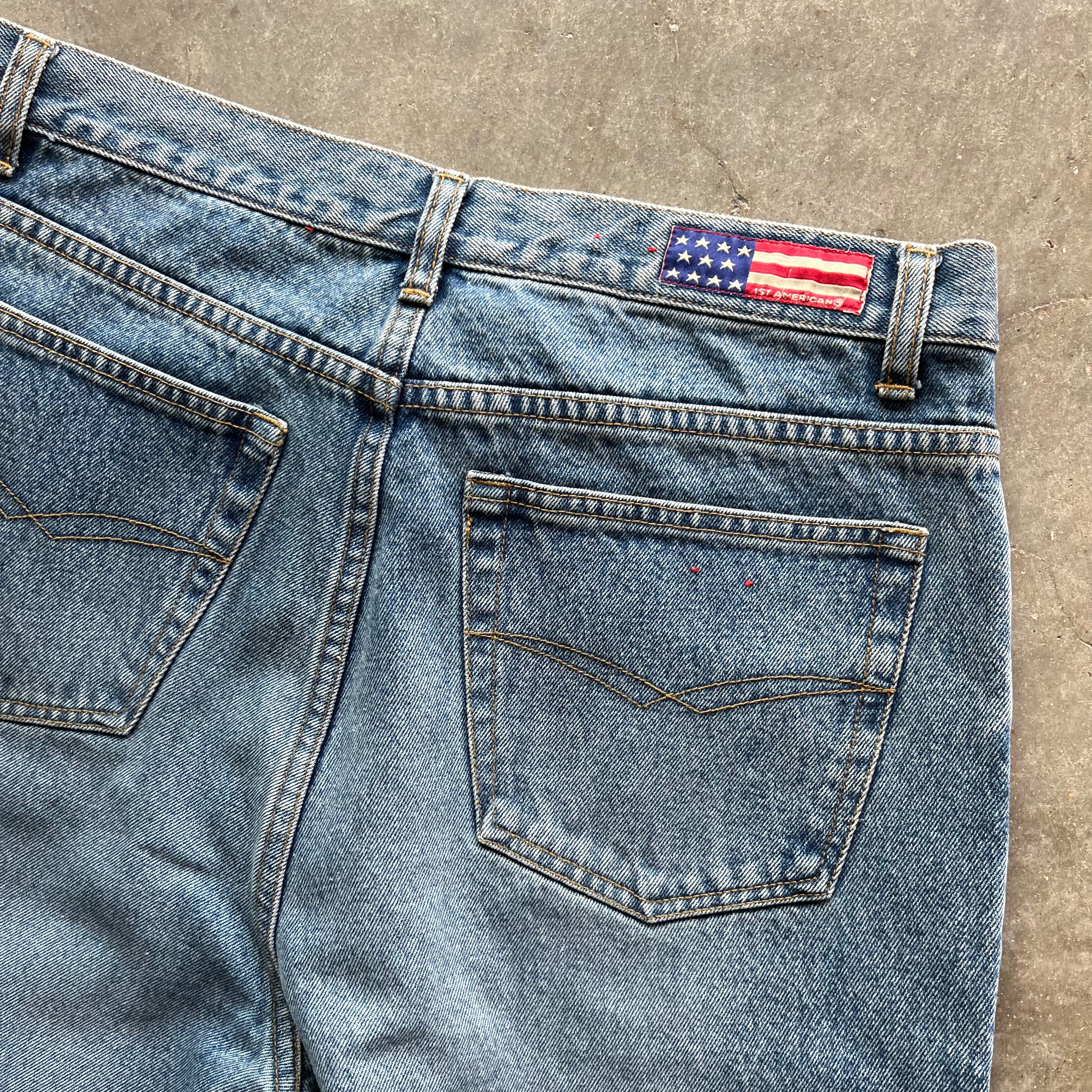 33x34 Selvedge Denim 1st Americans Jeans