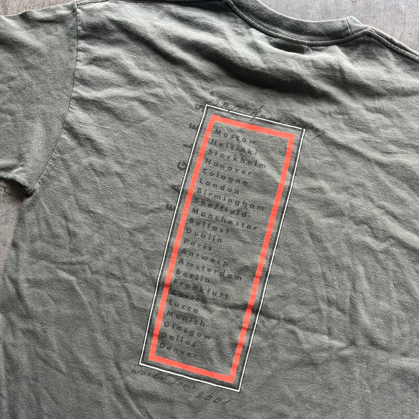 XL 01 Eagles Tour Tee