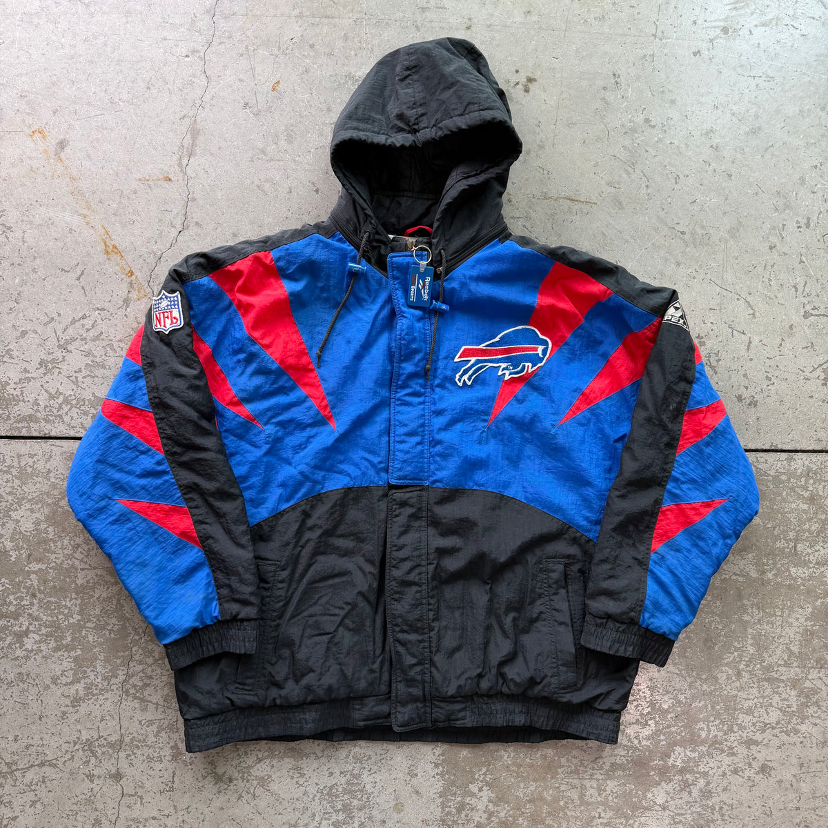 XL 90s Buffalo Bills Sharktooth Jacket