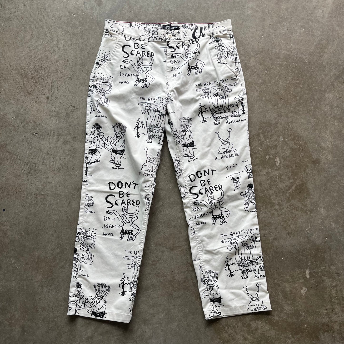 38w Vans x Daniel Johnston Chino Pants
