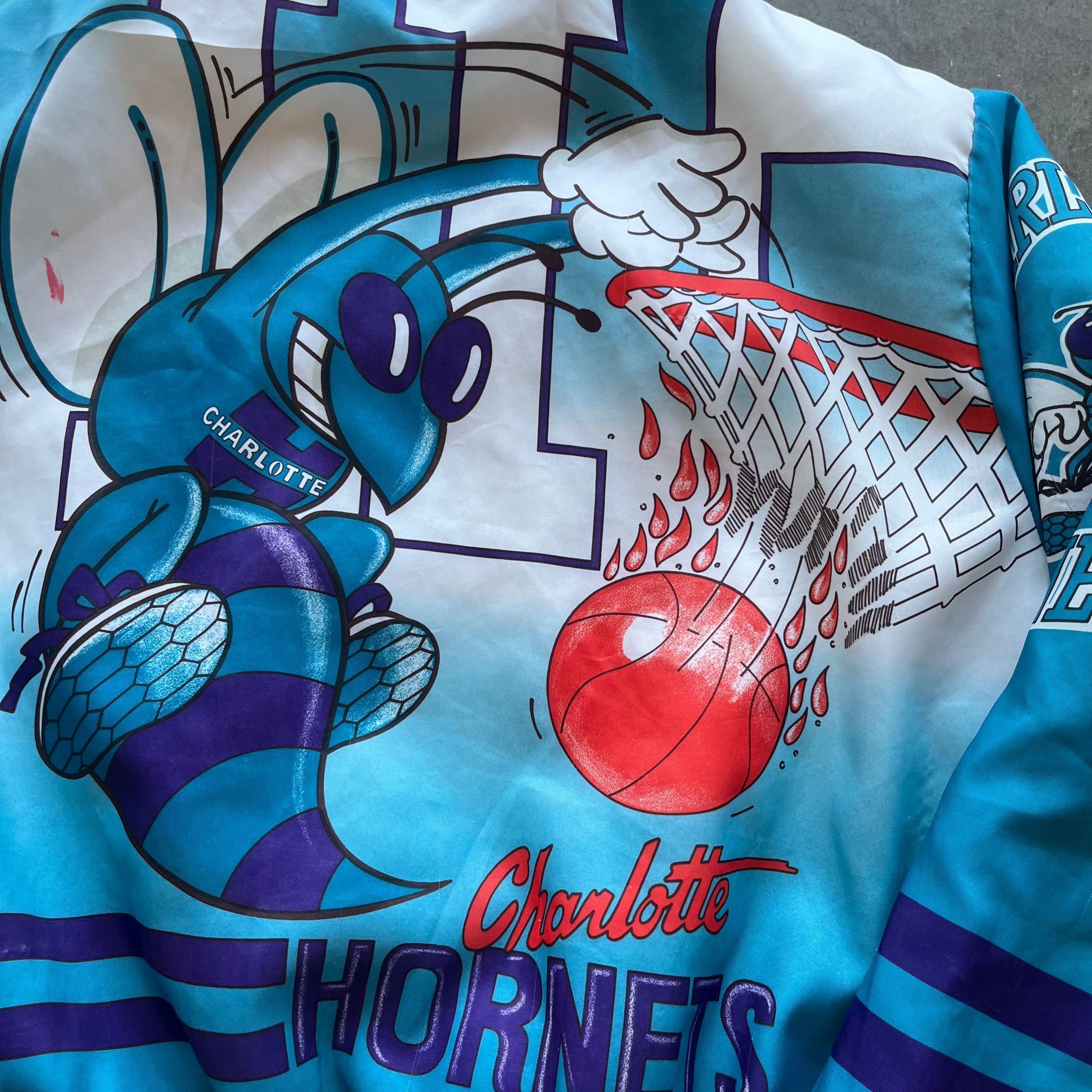 XL 90s Hornets Chalk Line Jacket